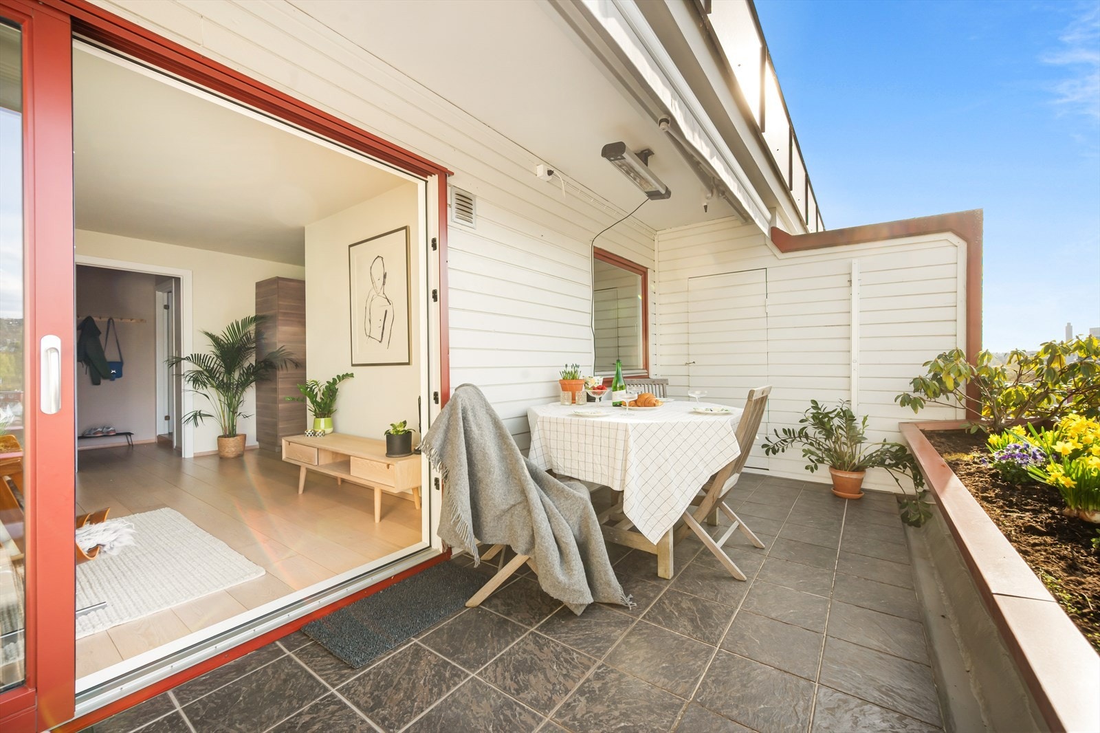 I tillegg har man tilgang til en utvendig bod på ca. 2 m² Galleribilde