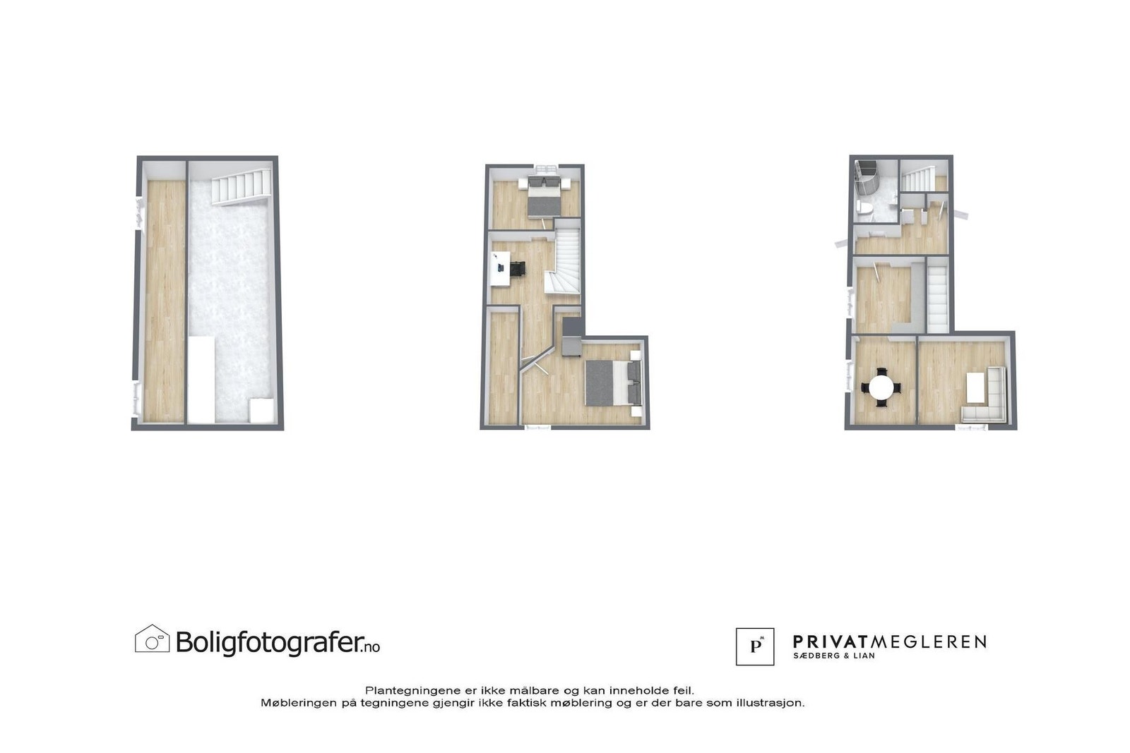 3D planskisser / samlet Galleribilde