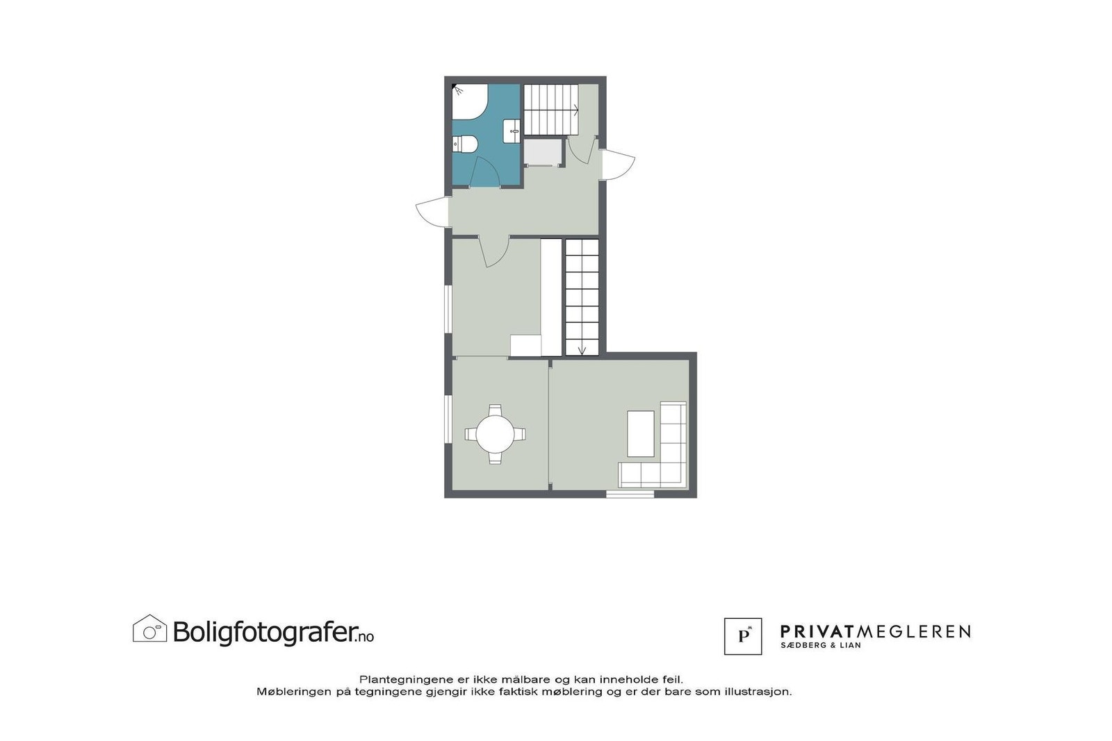 2D plantengning / første etasje Galleribilde
