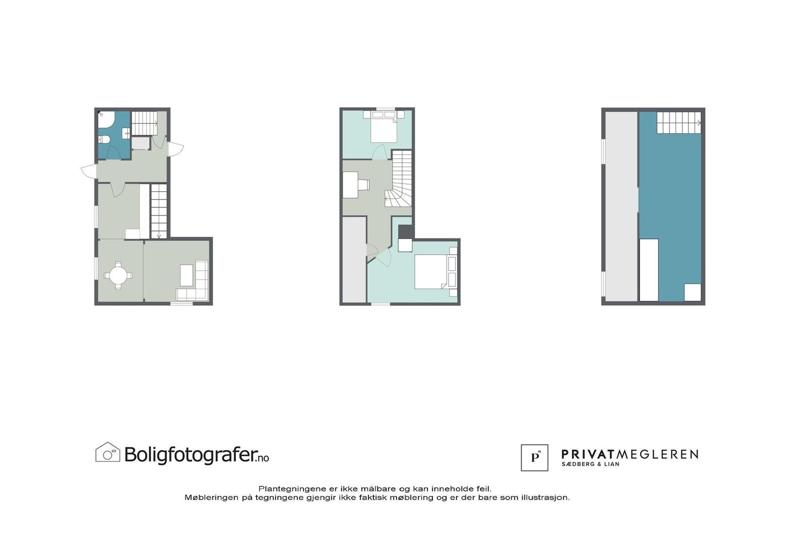 2D plantegning / samlet Galleribilde