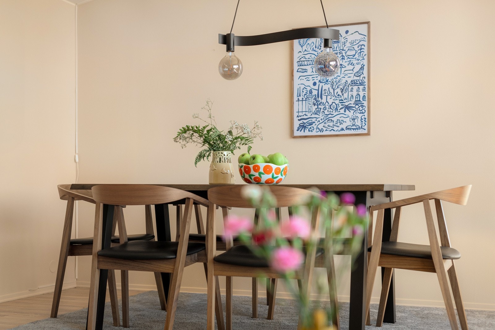 Plass til stor spisestue Galleribilde