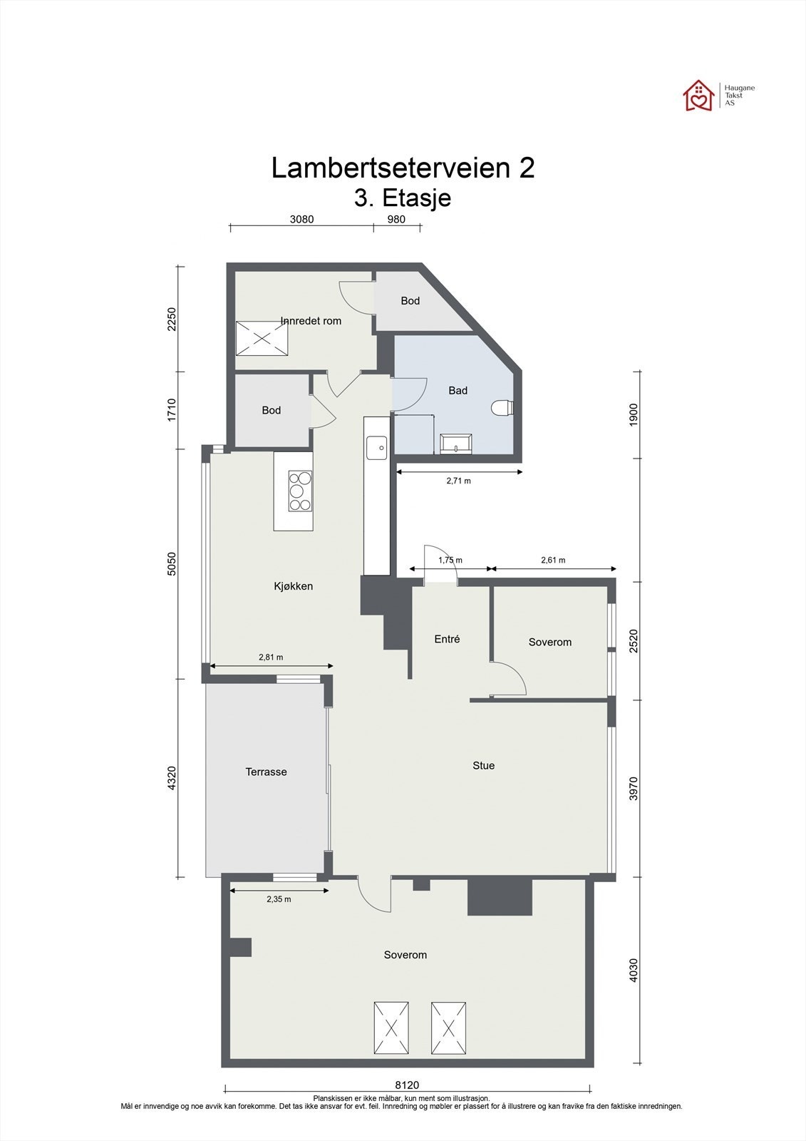 Planskisse - bli kjent med ditt nye hjem! Galleribilde