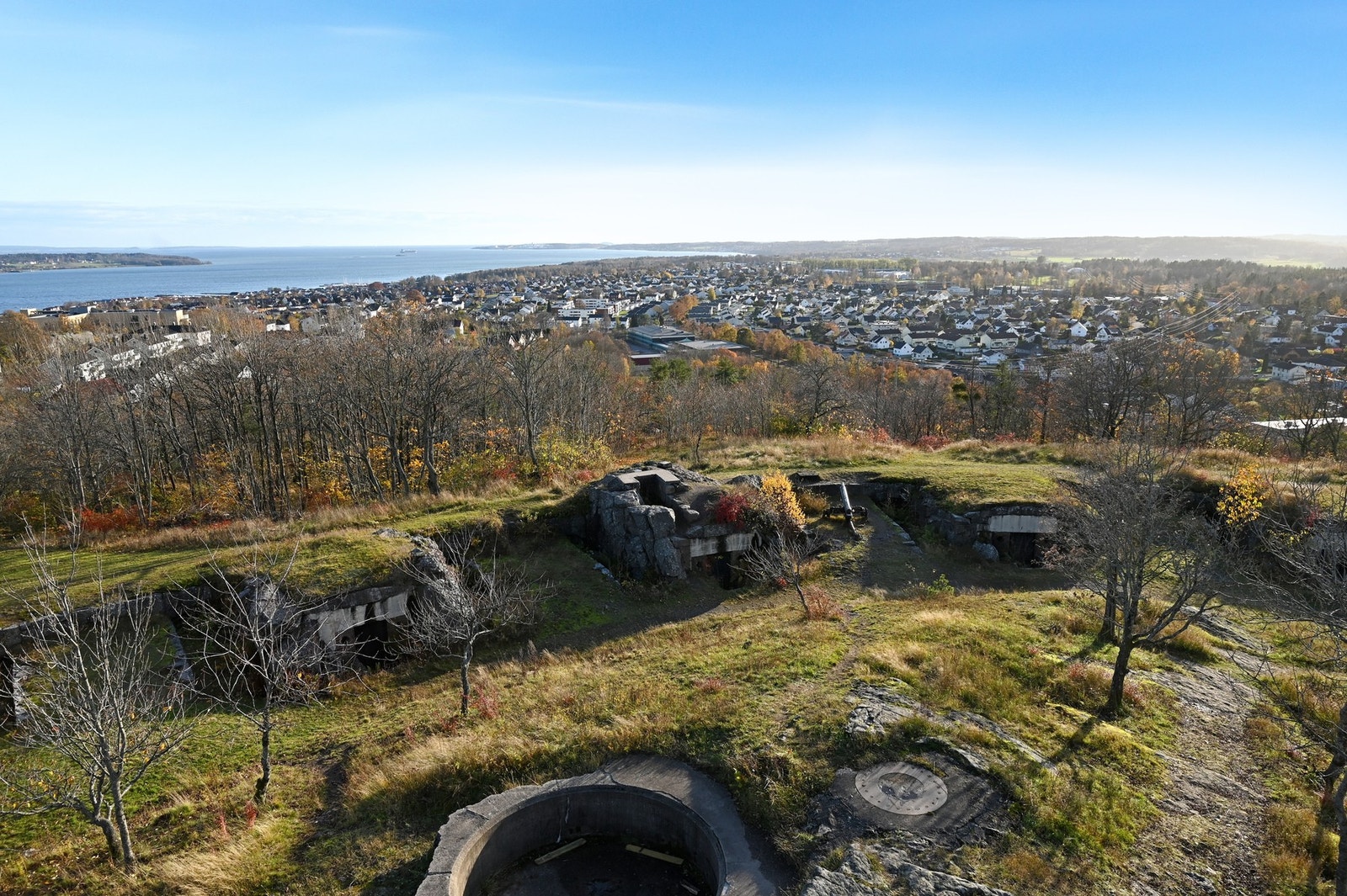 Festningen er et populært friluftsområde i Horten. Her ligger det mye historie som mange ønsker å titte nærmere på. Galleribilde