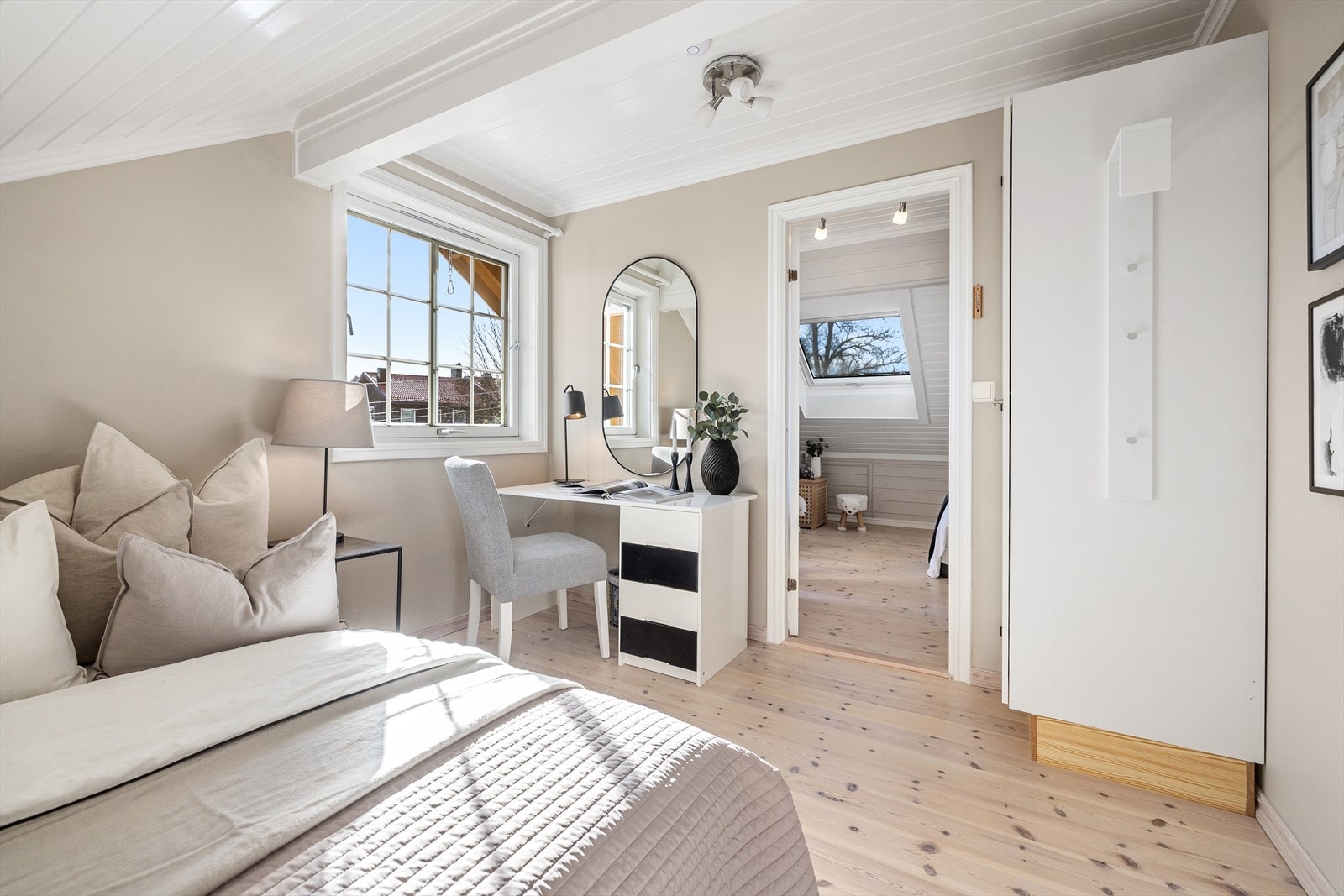 Soverommene passer perfekt som barnerom, gjesterom eller kontor. Galleribilde