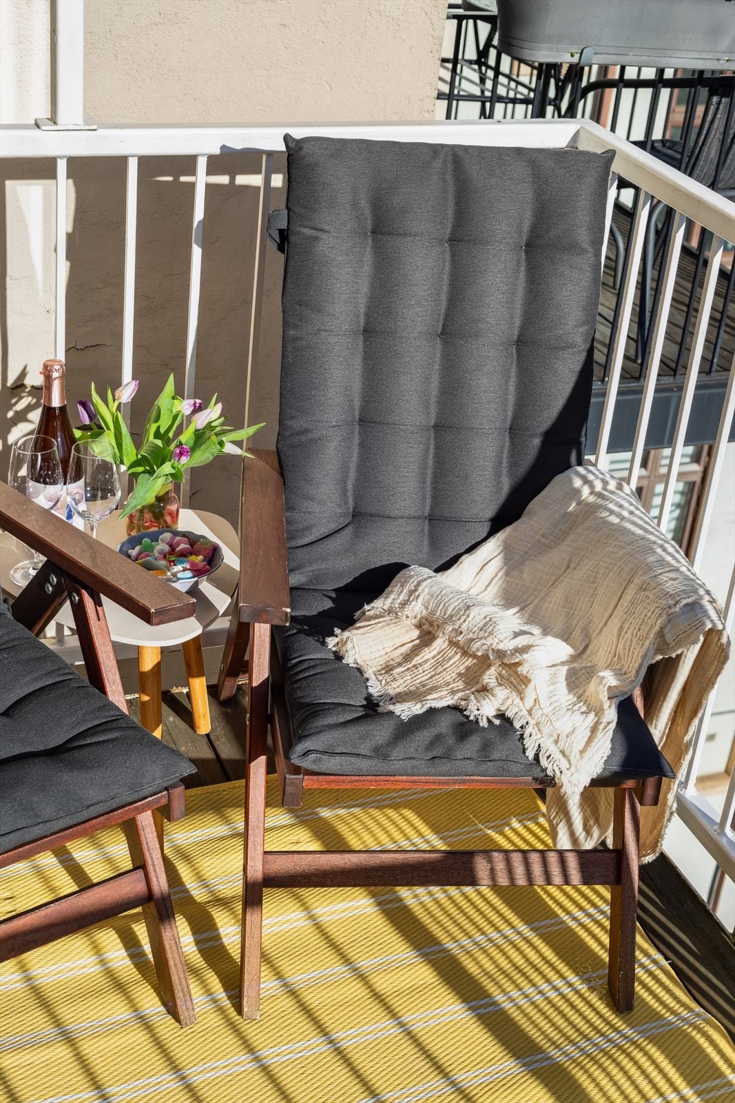 Herlig uteplass. Galleribilde