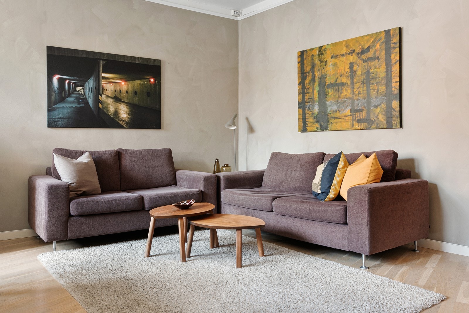 Varmtvann og fyring er inkludert i felleskostnadene i sameiet Galleribilde