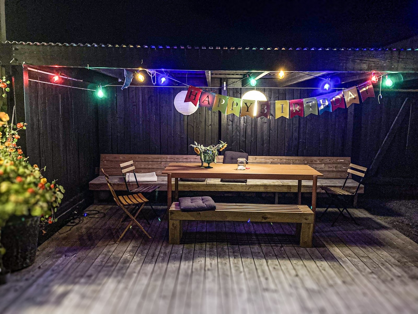 Perfekt for sommerkvelder med familien eller vennegjengen. Galleribilde