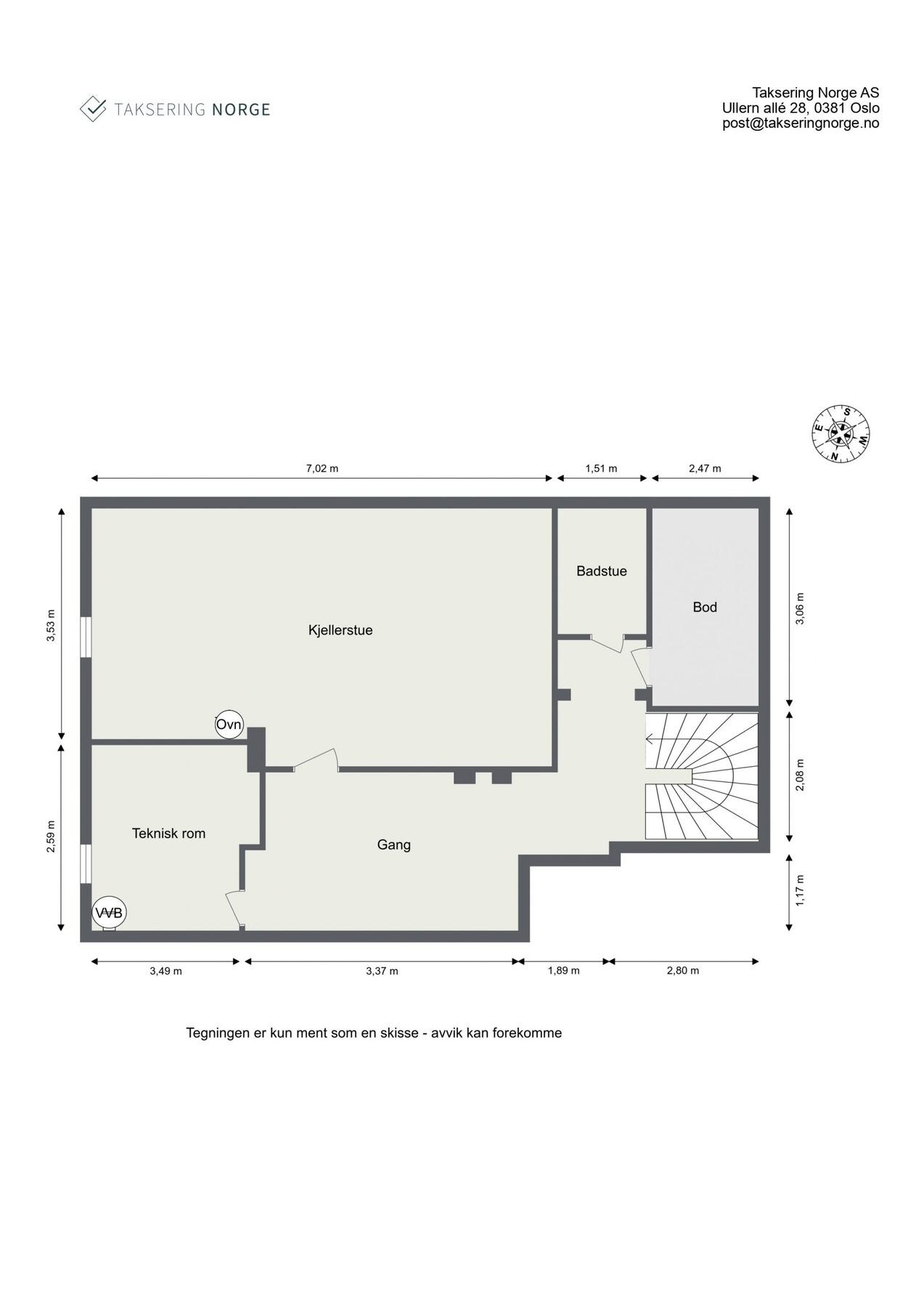 Plantegning - Kjeller Galleribilde