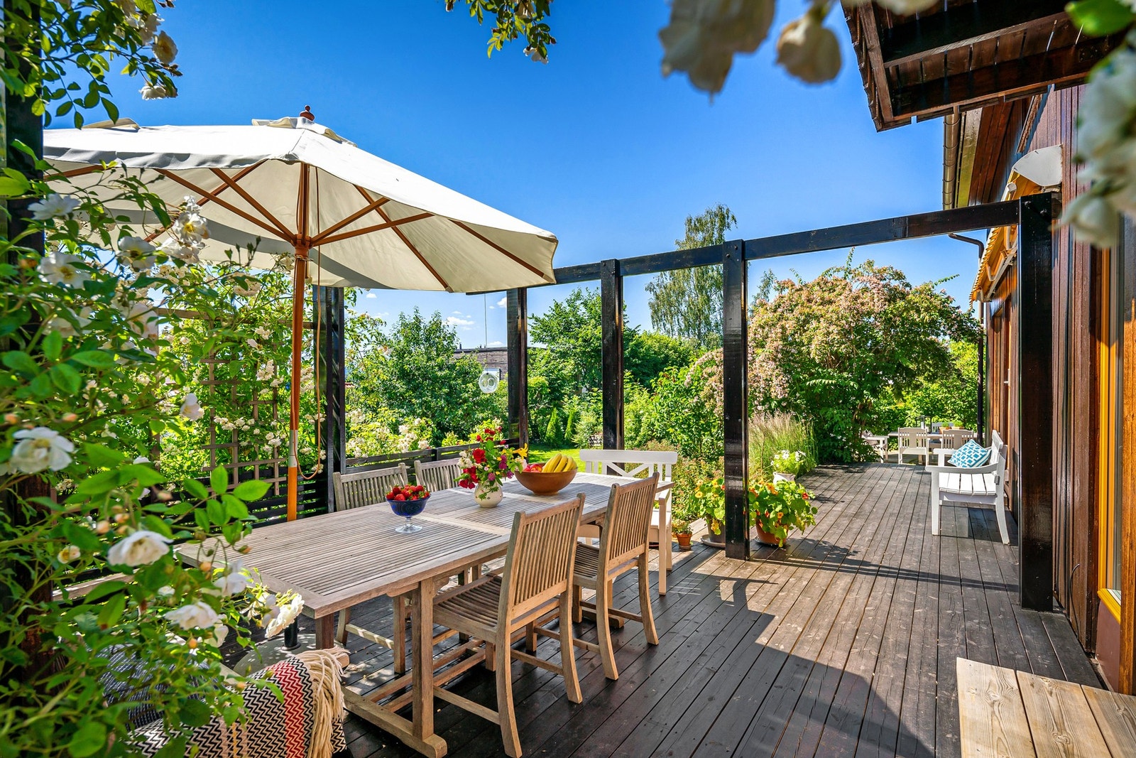 Sommerbilder. Herlige og usjenerte uteplasser Galleribilde