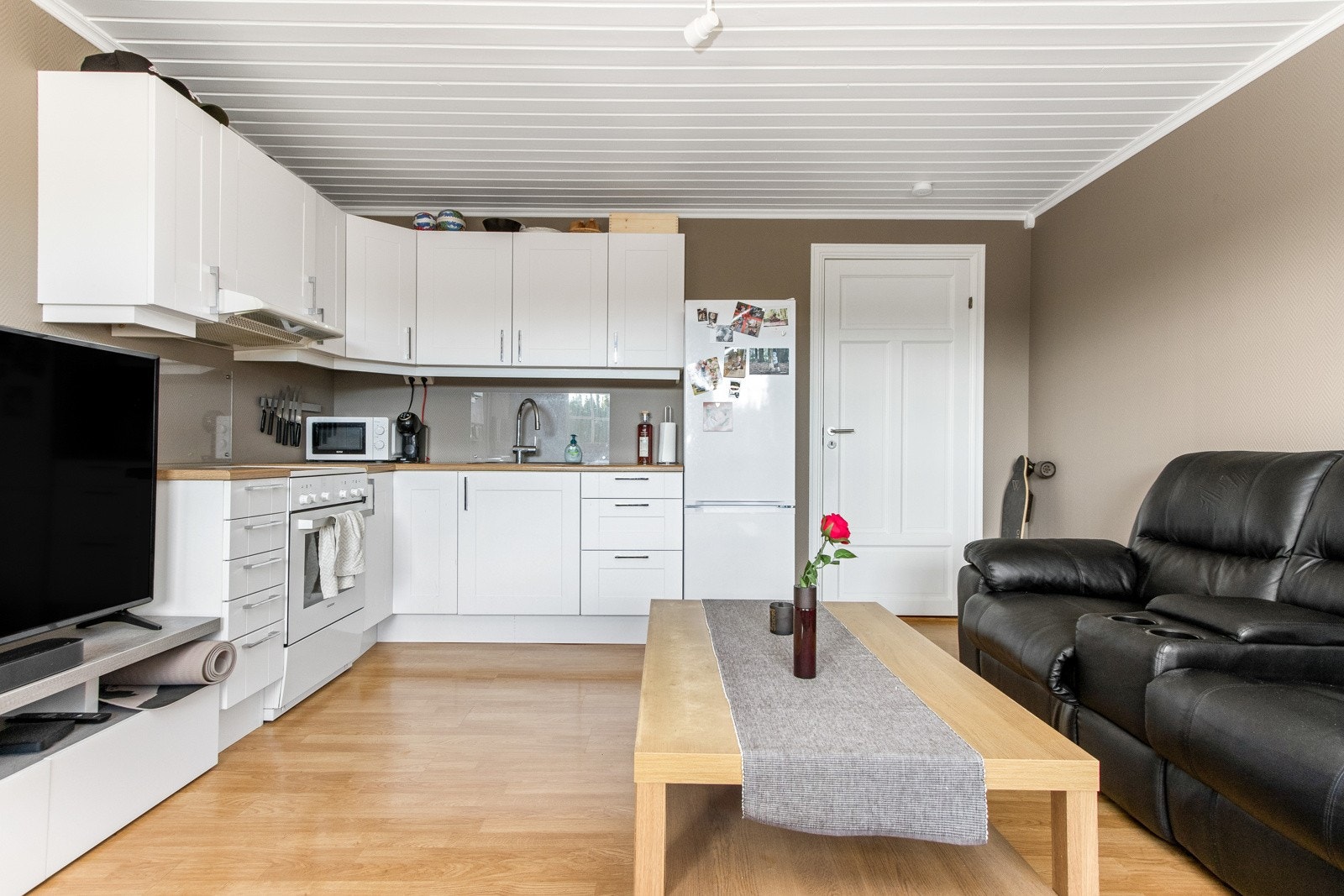 Hybel 1 ble modernisert i 2021. Galleribilde