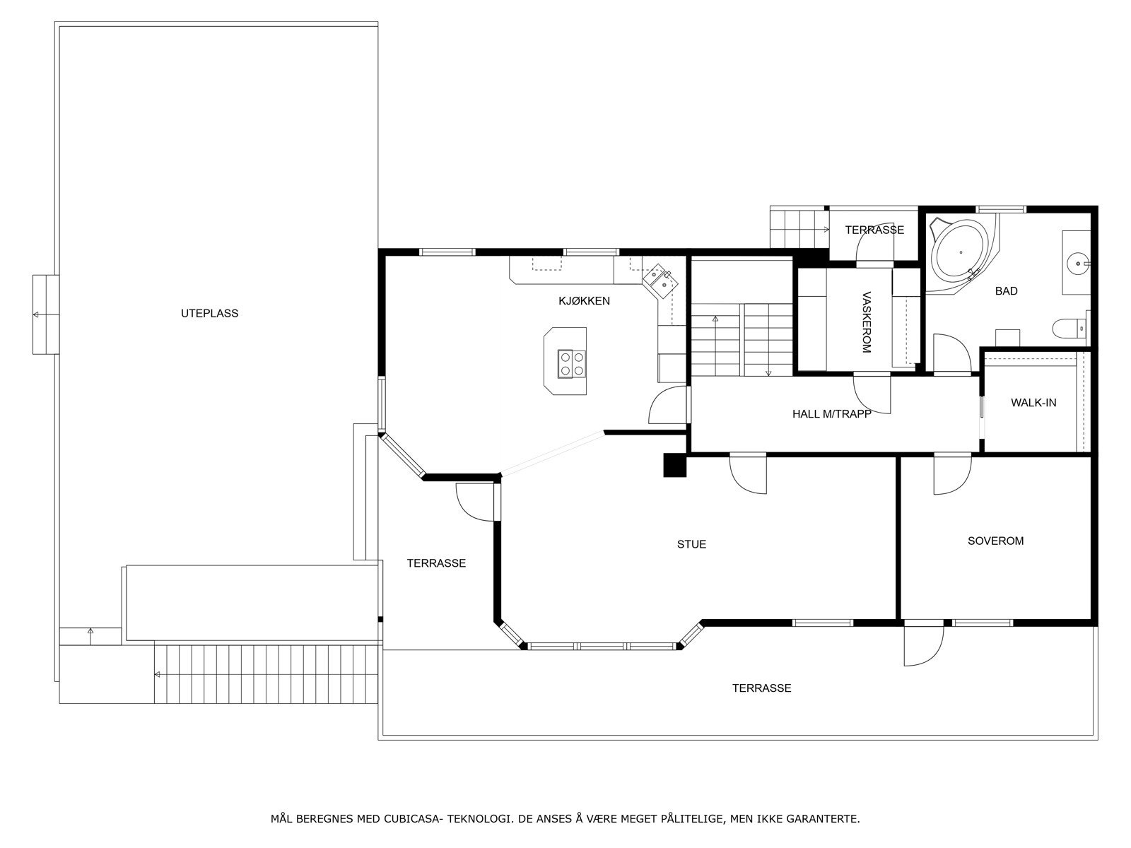Plantegning 2. etasje Galleribilde