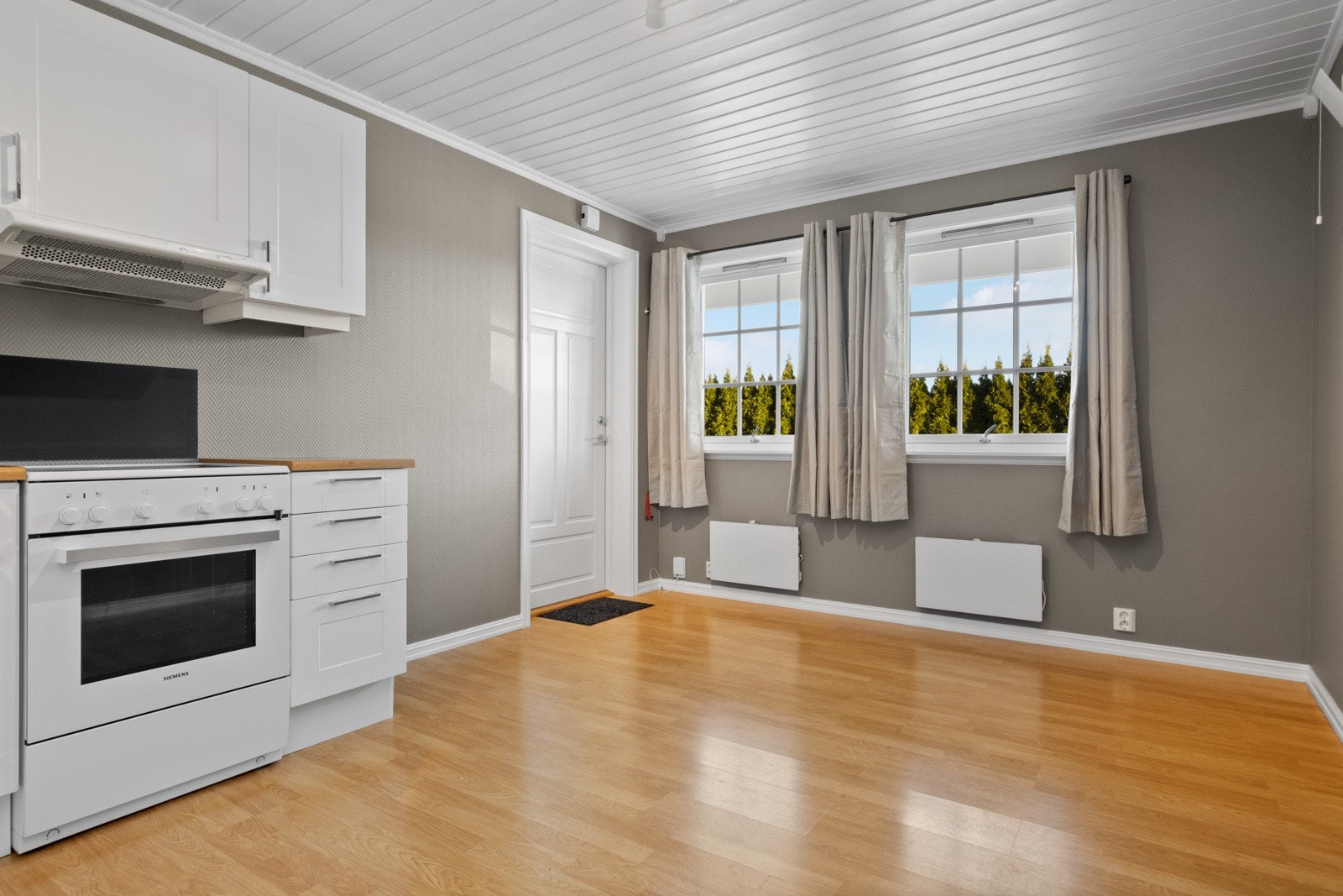 Hybel 2 er nå pusset opp. Galleribilde