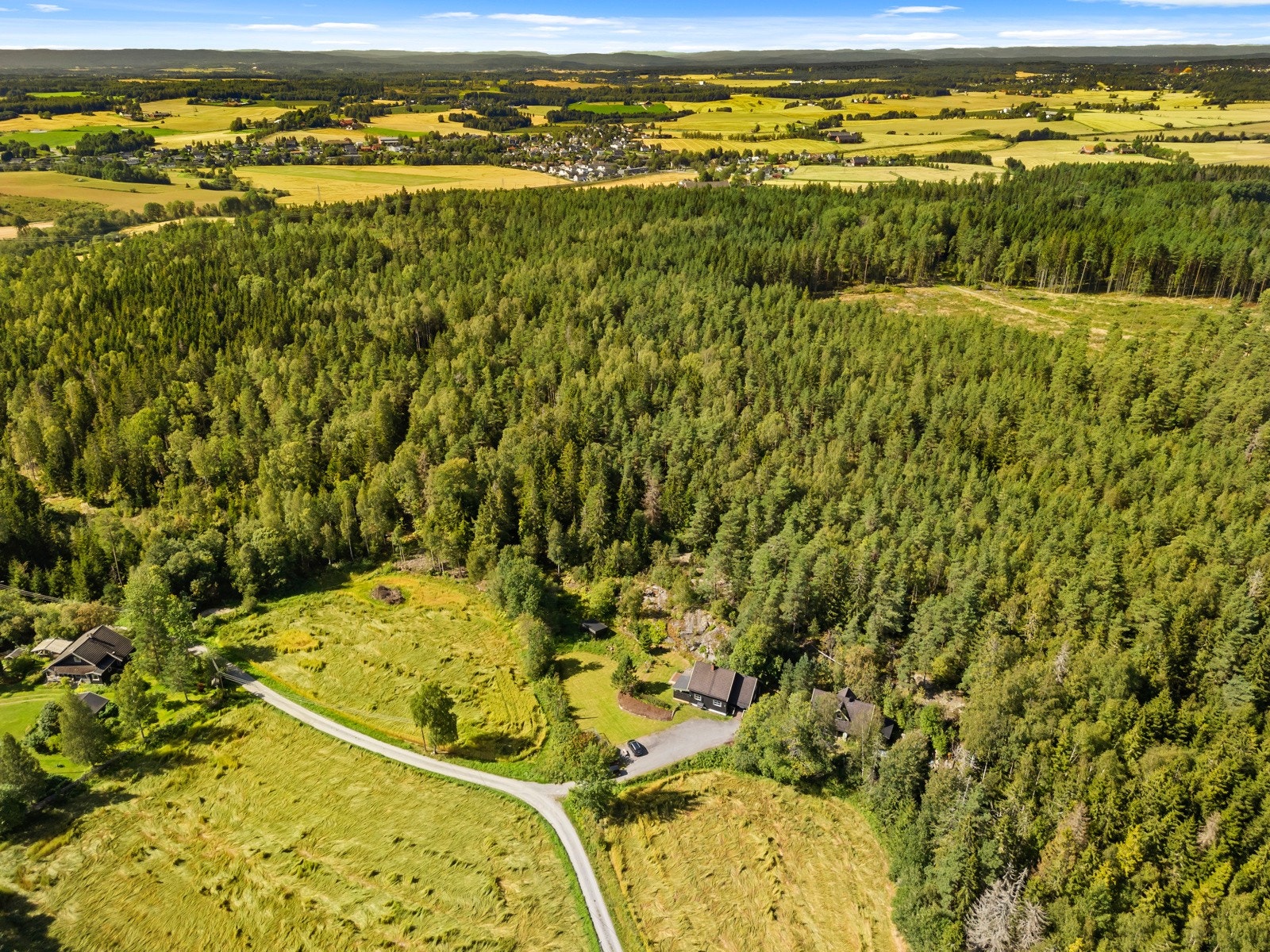 Dronefoto. Galleribilde