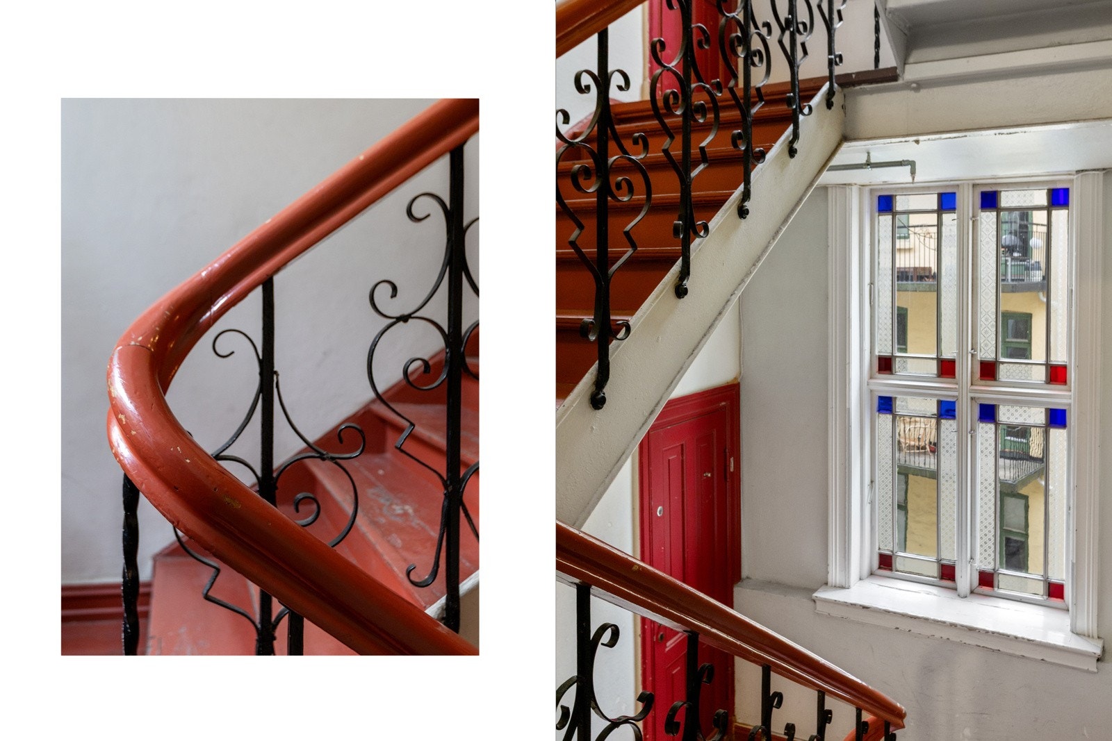 Klassisk trappeoppgang Galleribilde