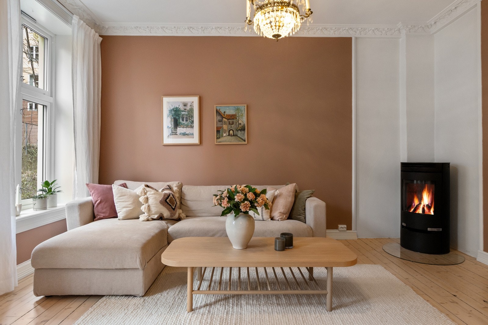 Leiligheten har gjennomgått omfattende rehabilitering i 2018/19 Galleribilde