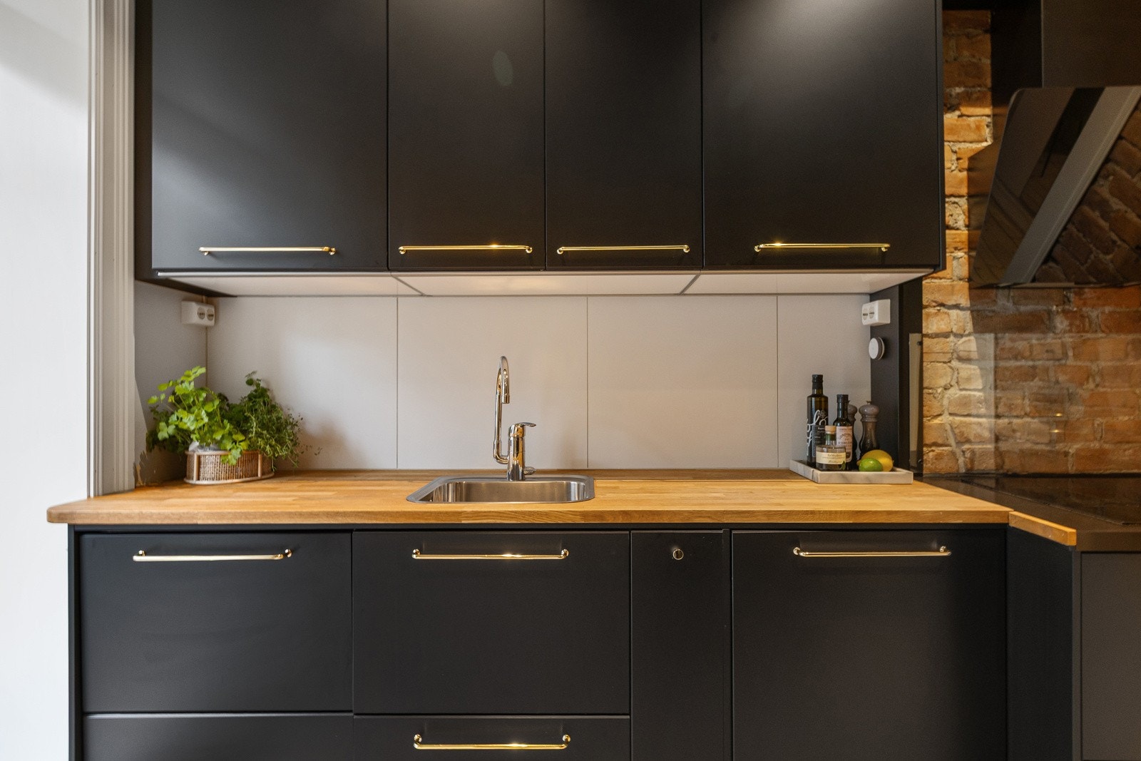 Alle hvitevarer er integrert i innredningen Galleribilde