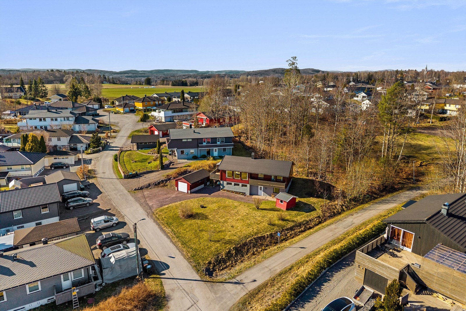Fasade/boligområde Galleribilde