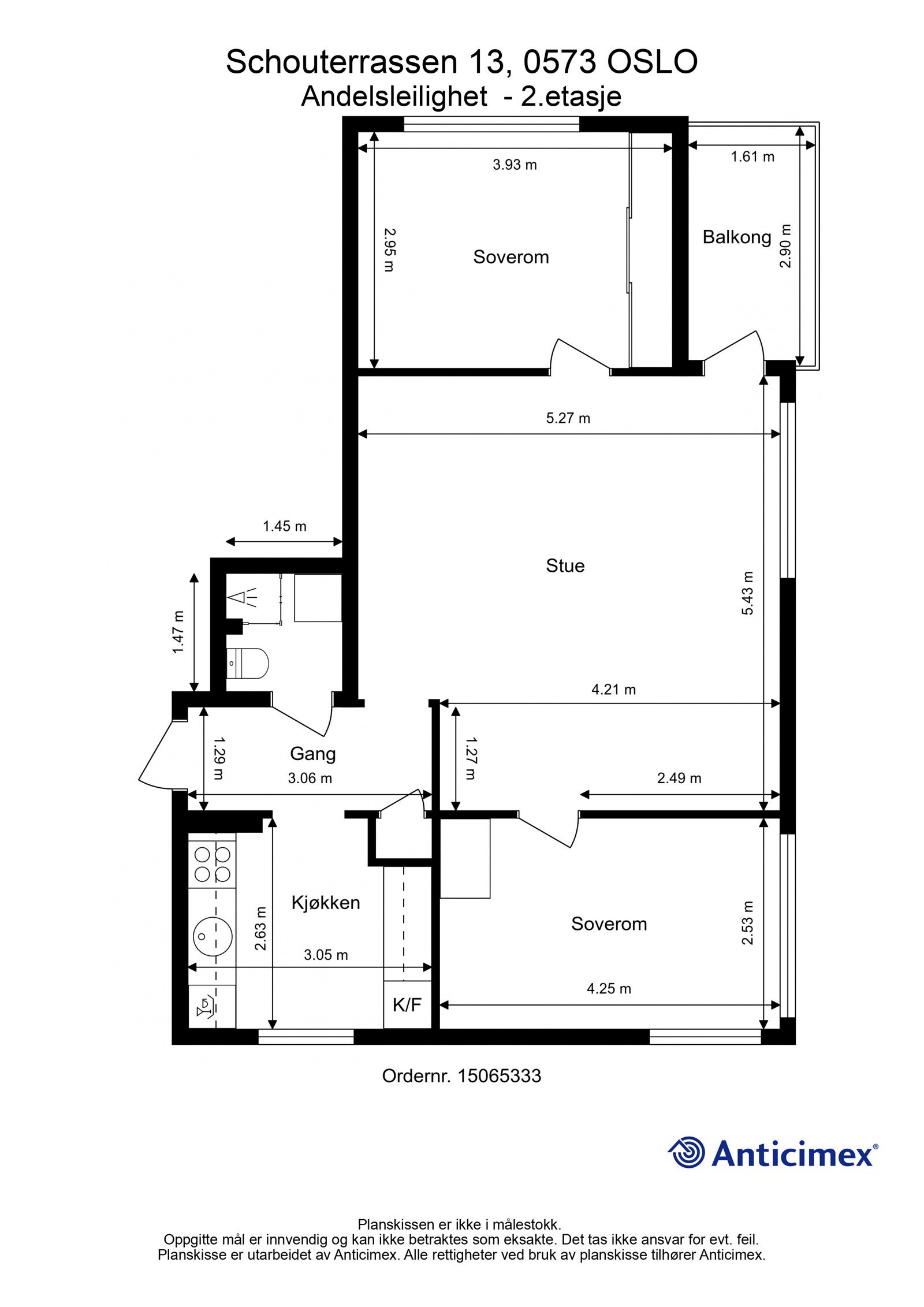 Planskisse. Galleribilde