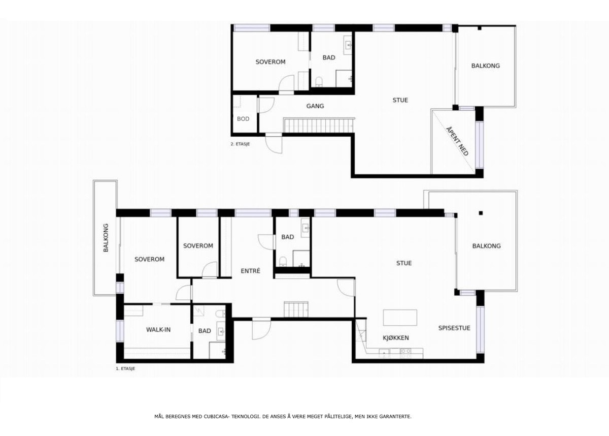 Plantegning. Galleribilde