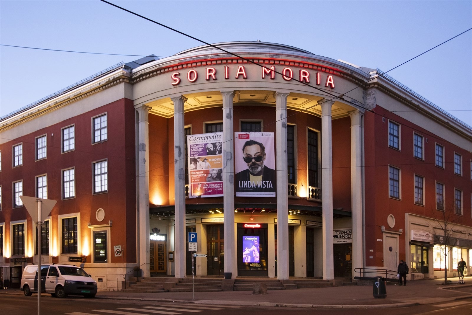 Torshov og kjente Soria Moria bygget. Her er det teater, restaurant og bar. Galleribilde