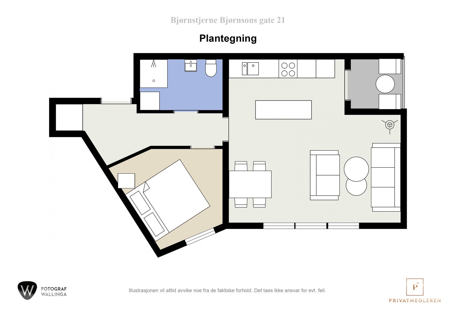 Plantegning Galleribilde