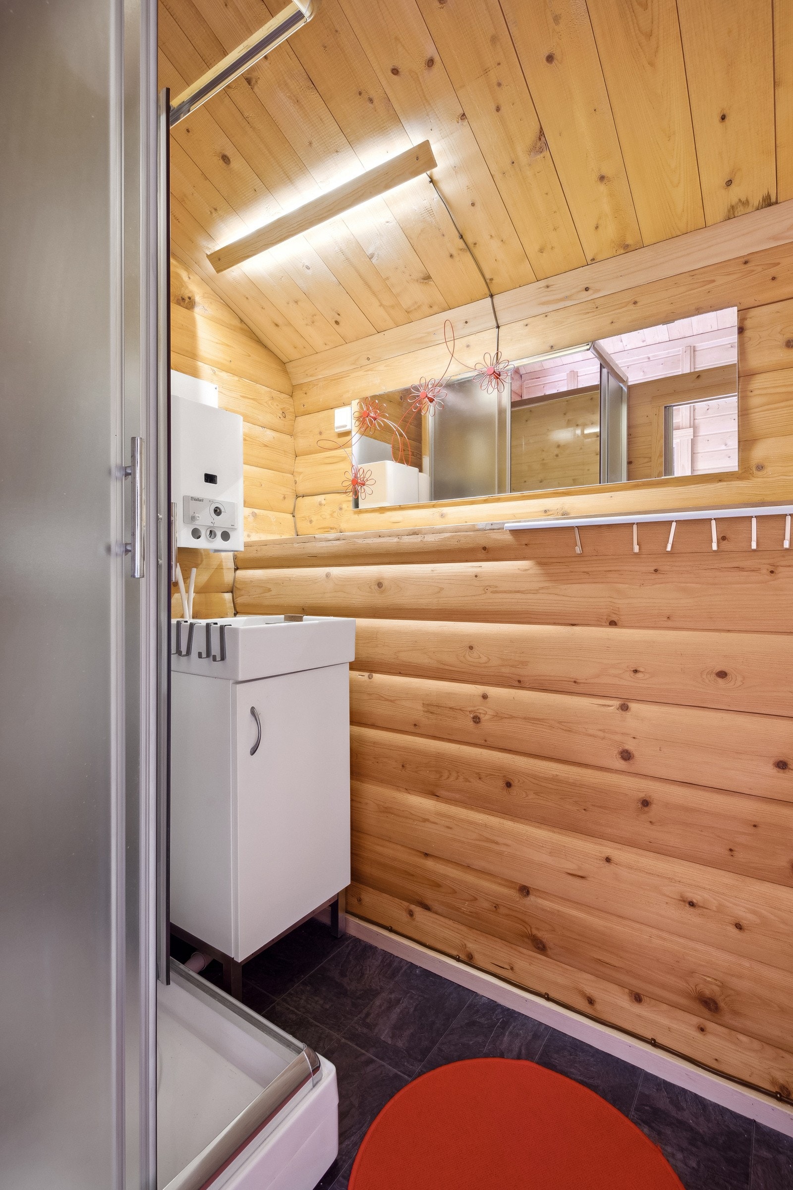 Baderom i stabbur/anneks. Galleribilde