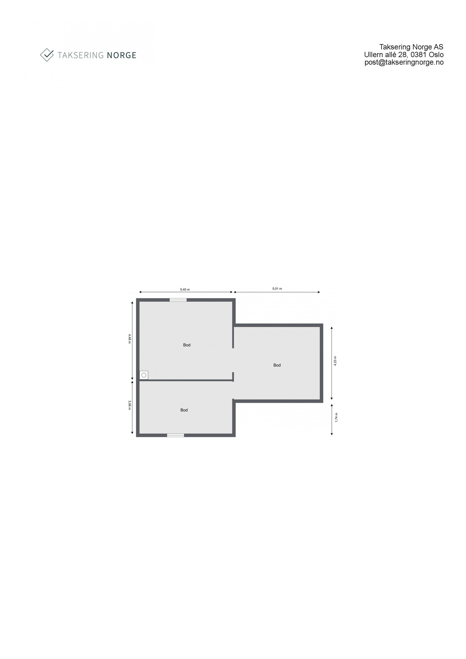 Skisse Kjeller, hovedboligen Galleribilde