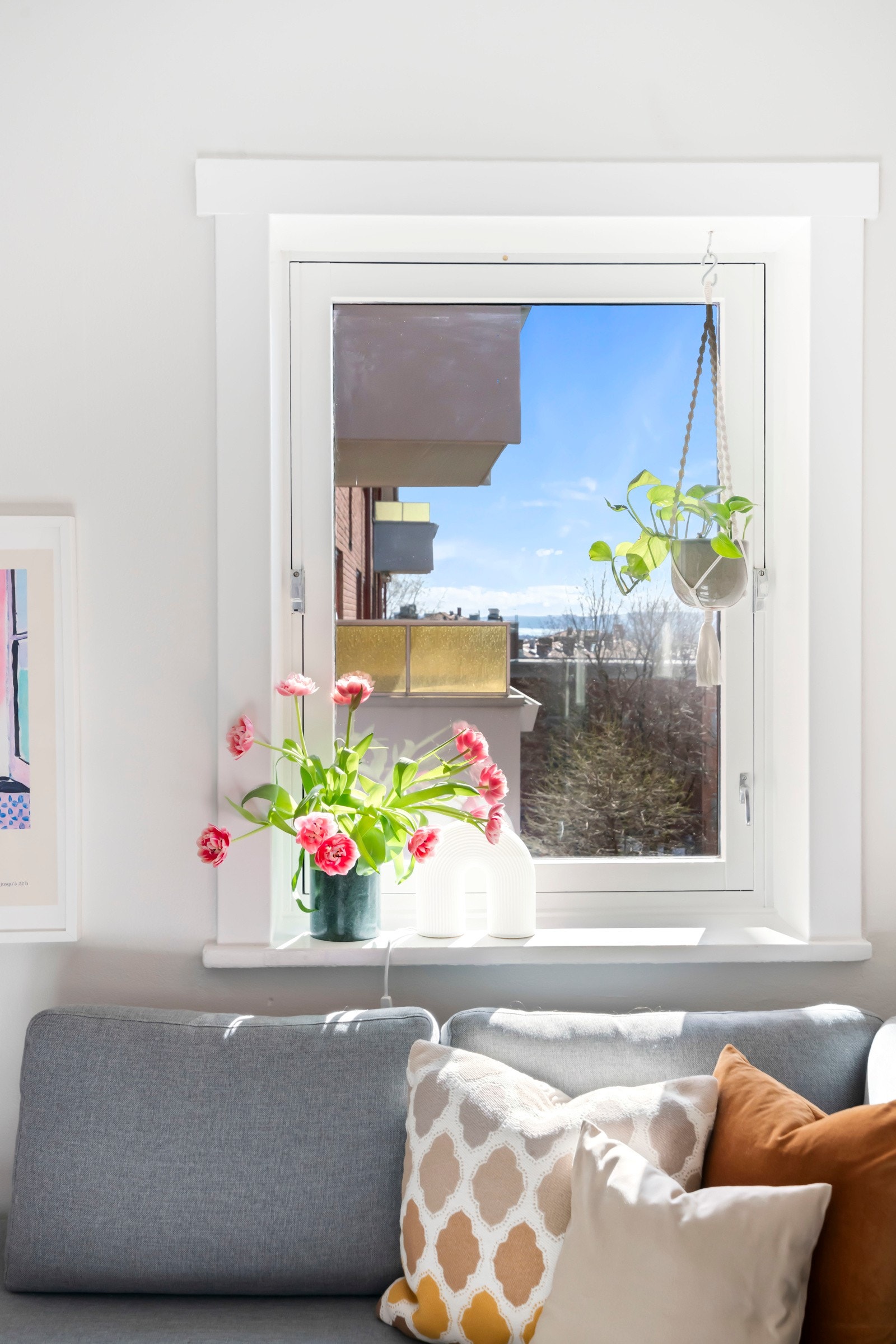 Fra leiligheten har du flott utsyn over "Oslo`s tak", helt ned til fjorden. Galleribilde