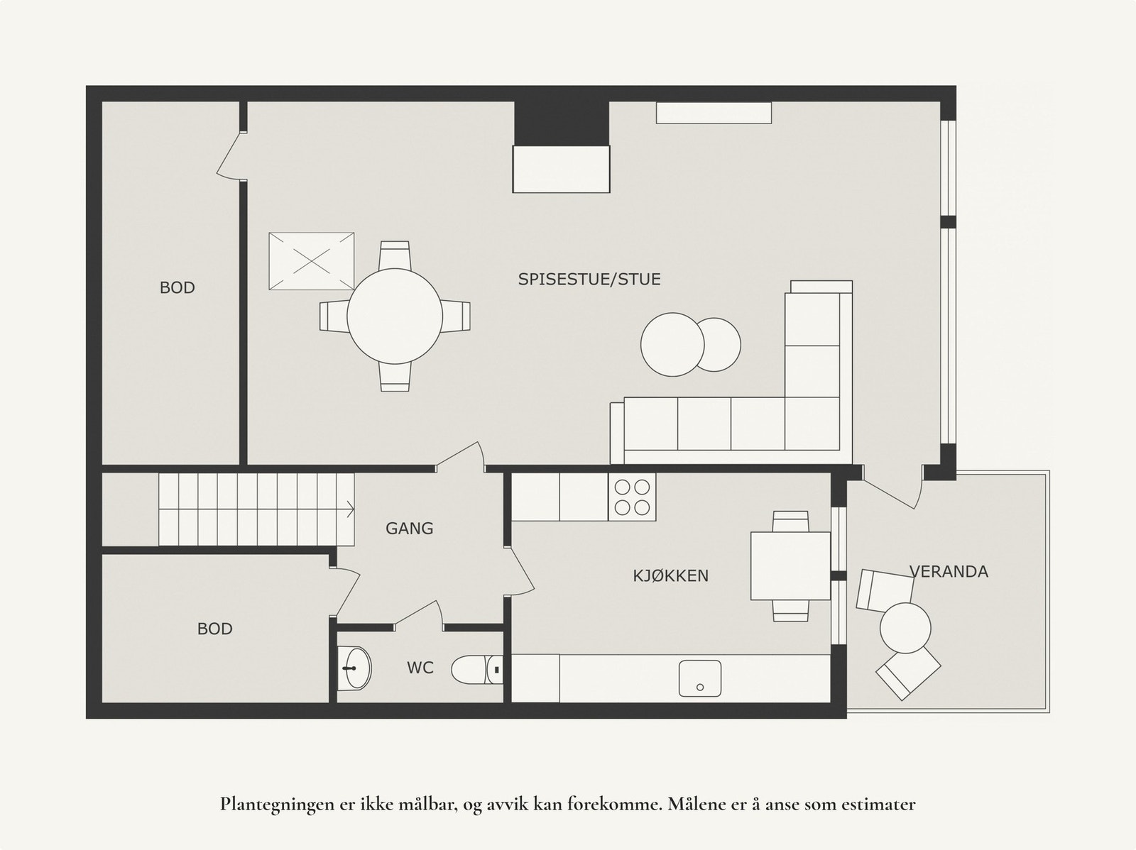 Plantegning 2. etg. Galleribilde