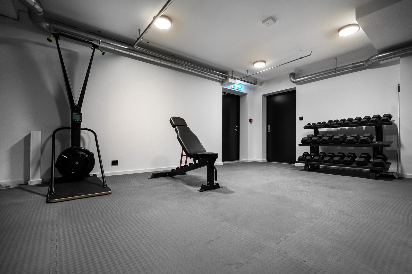Felles treningsrom og skiprepareringsrom for sameiet Galleribilde