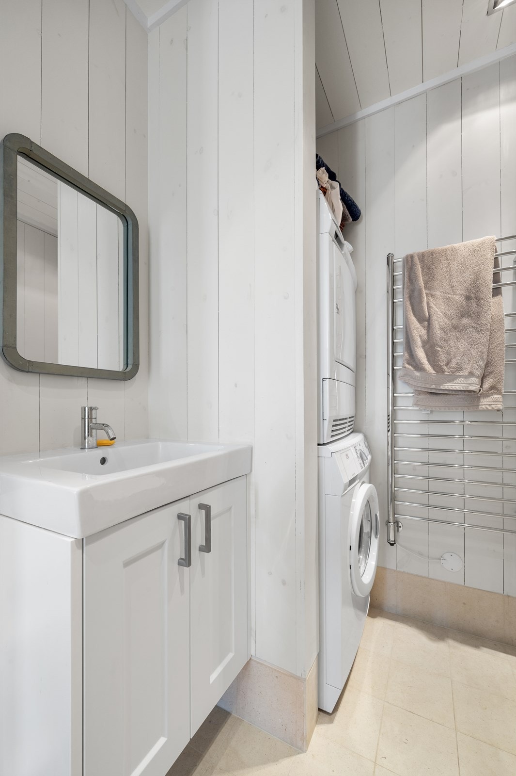 Vaskeromsdel innerst i dette badet Galleribilde