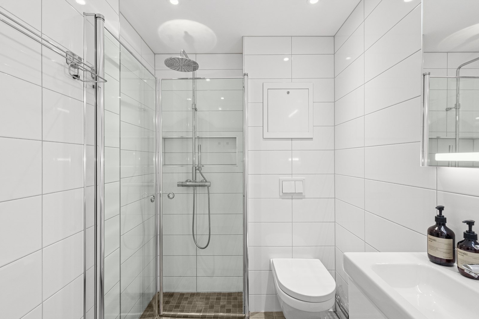 Baderom pusset opp i 2018. Gjort i regi av aksjelaget og dokumentasjon/ferdigattest foreligger Galleribilde