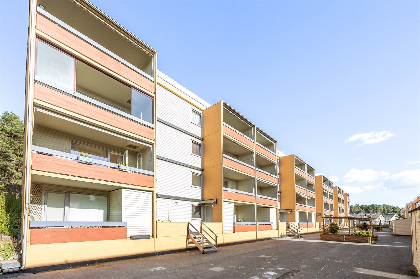 Øvre Ravnåsen borettslag beskrives som et inkluderende nabolag. Galleribilde