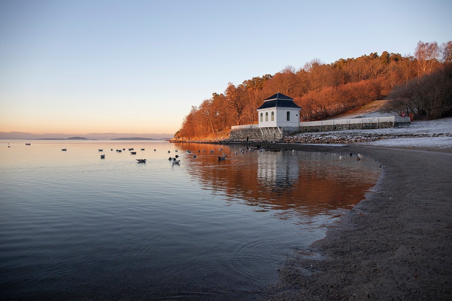 Et av Oslos finere turområder, vår, sommer, høst og vinter. Galleribilde