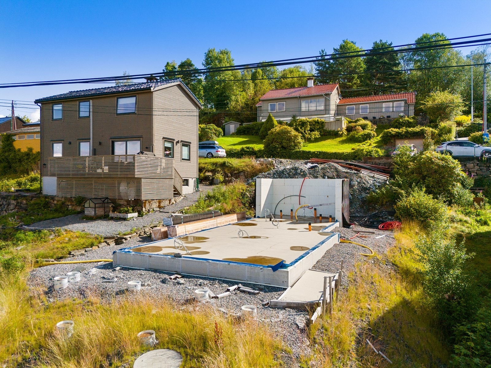 Her er alt klar for kjøper til å søke om IG og ramme med medfølgende tegninger Galleribilde