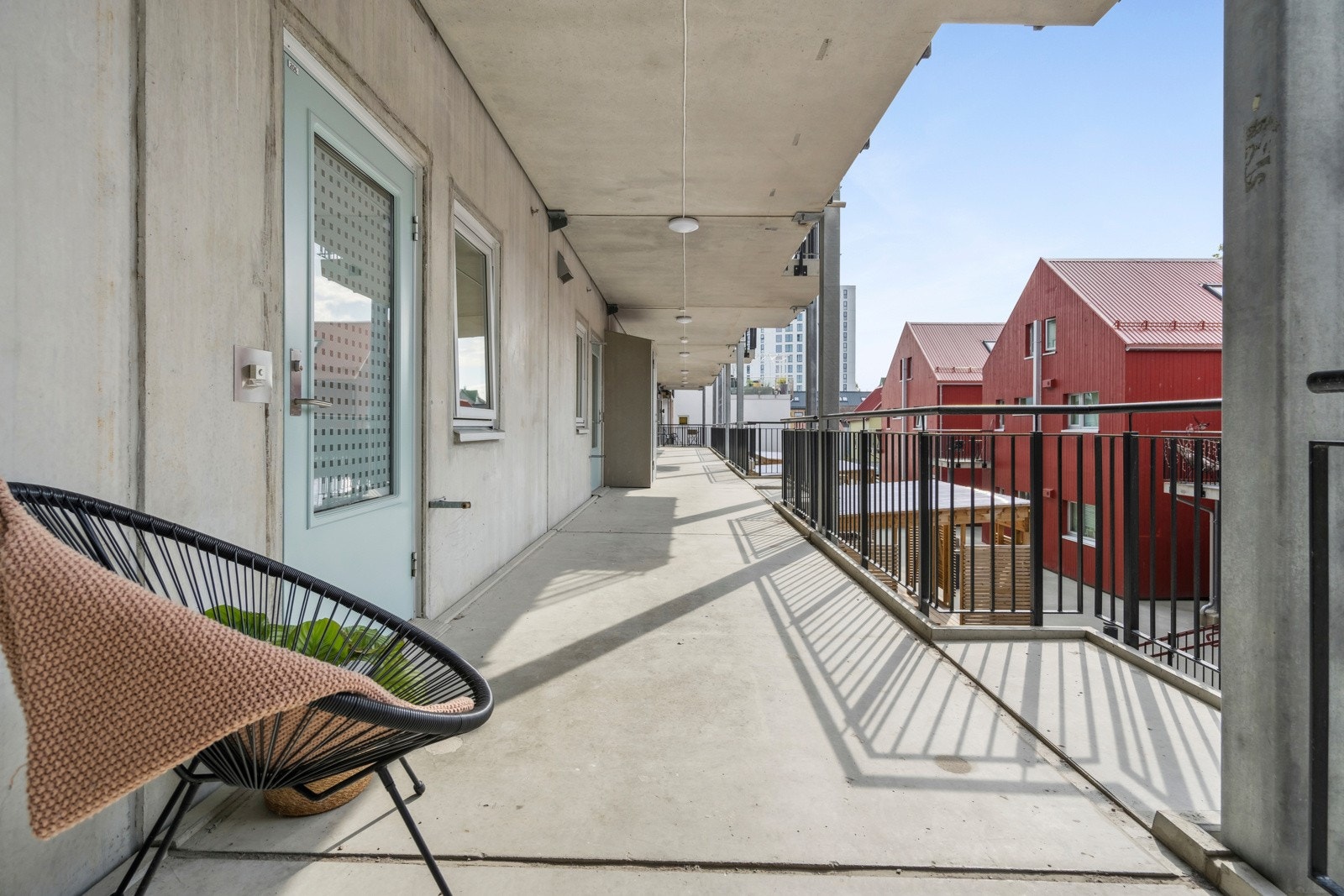 Felles inngangsparti. Galleribilde