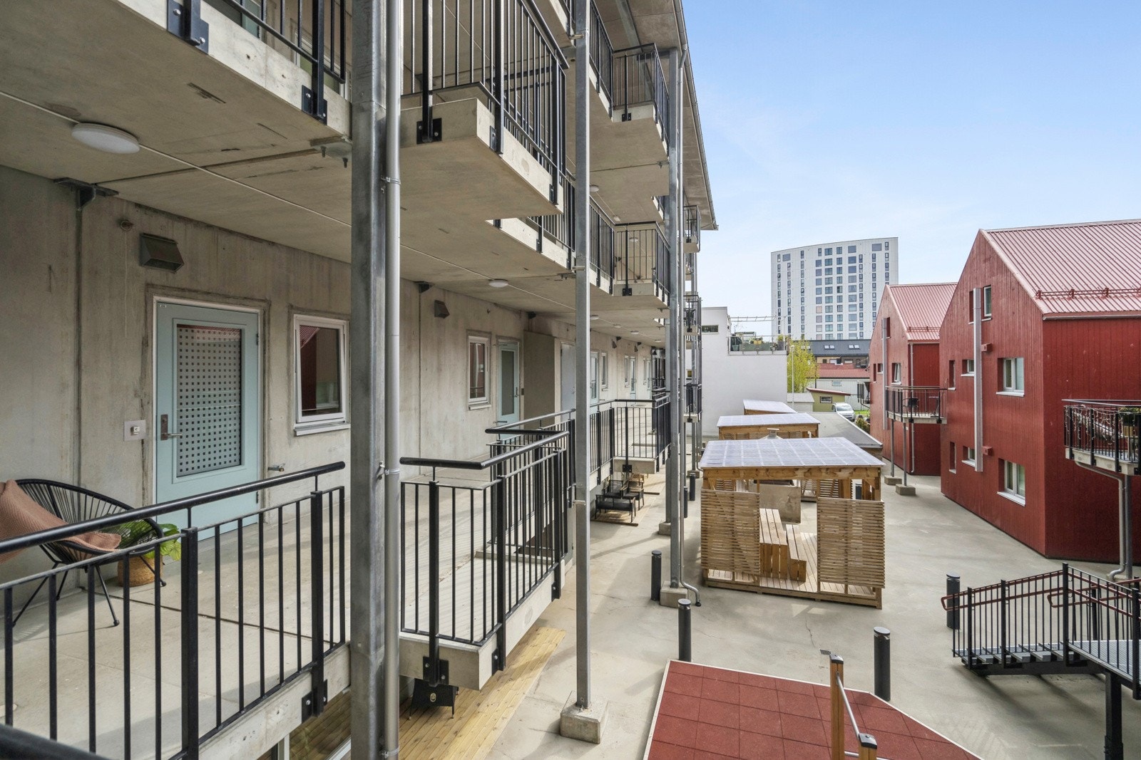 Veldrevet borettslag med meget sentral beliggenhet. Galleribilde