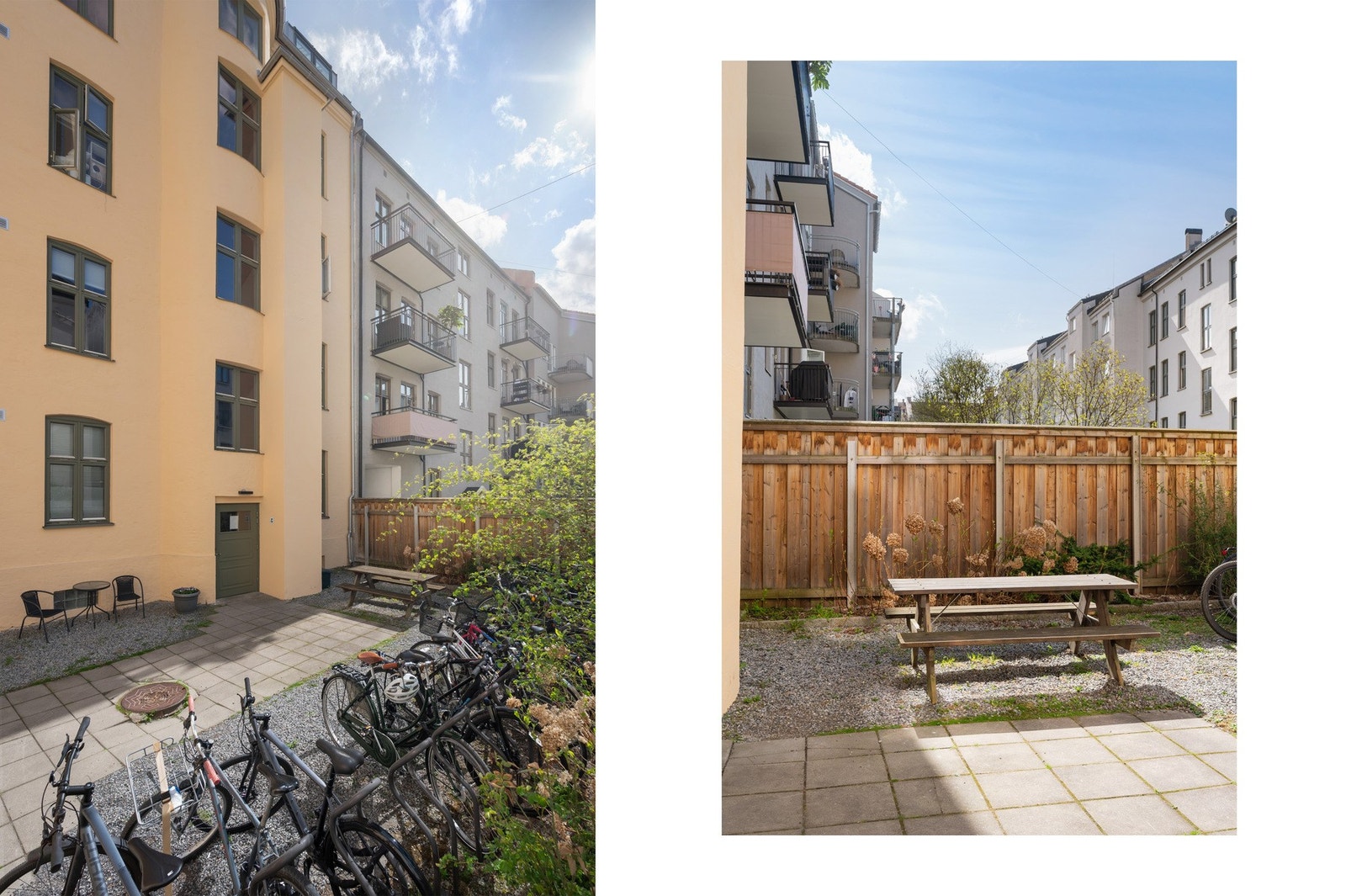 Kjempehyggelig båkgård for bruk på sommerstid. Galleribilde