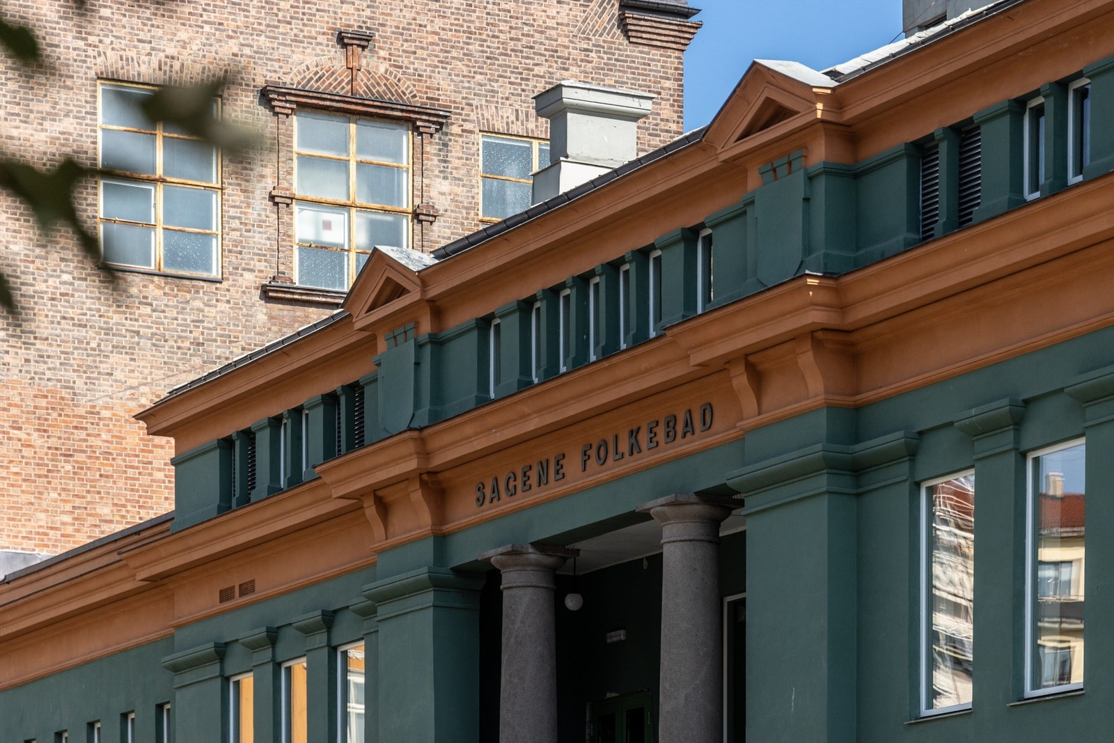 Sagene folkebad er heller ikke lange gåturen fra boligen. Galleribilde