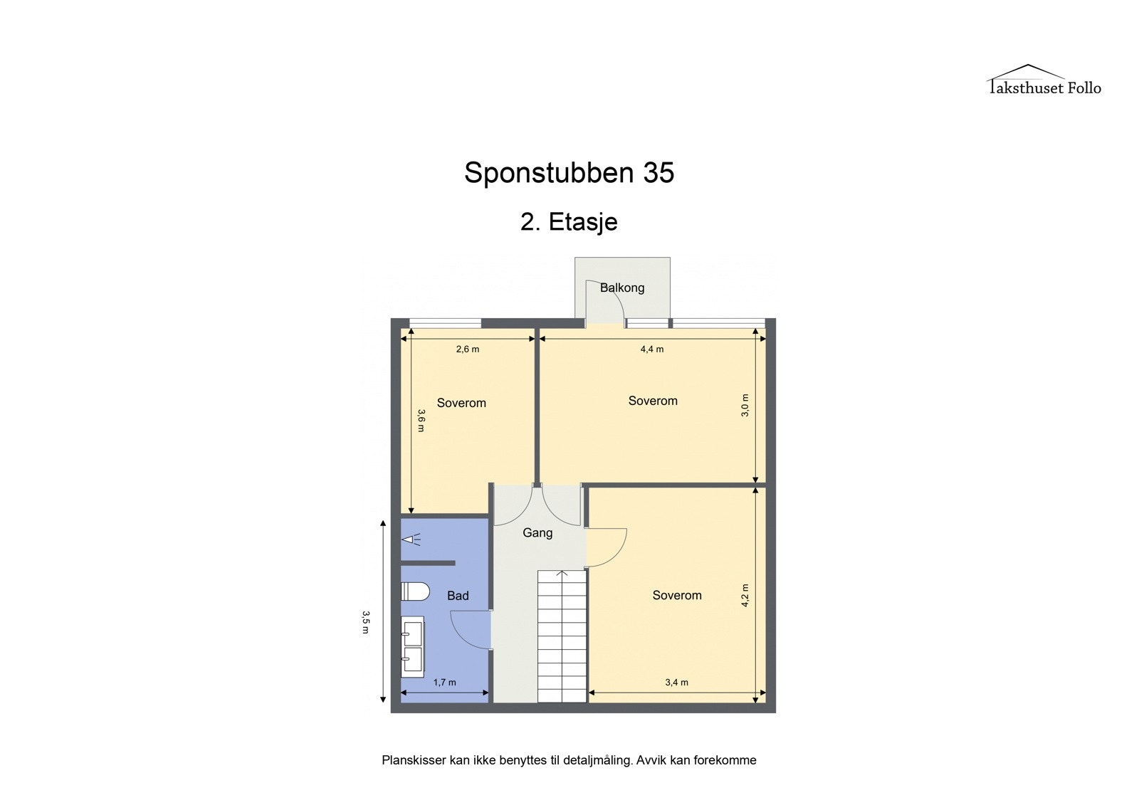 Planskisse 2. etasje. Galleribilde