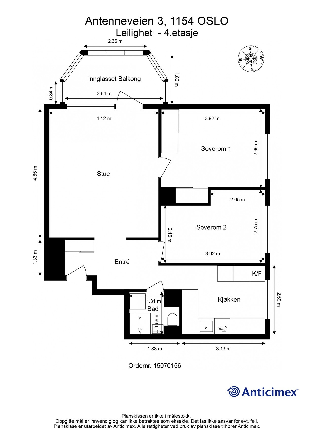 Plantegning. Galleribilde
