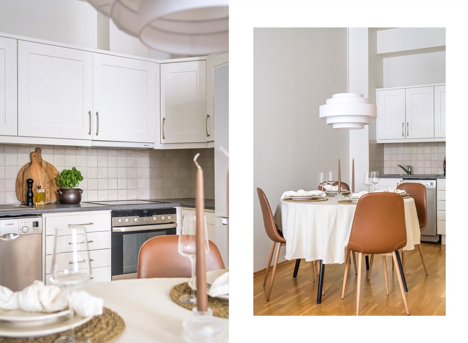 Her kan man fint invitere både venner og familie på middag. Galleribilde