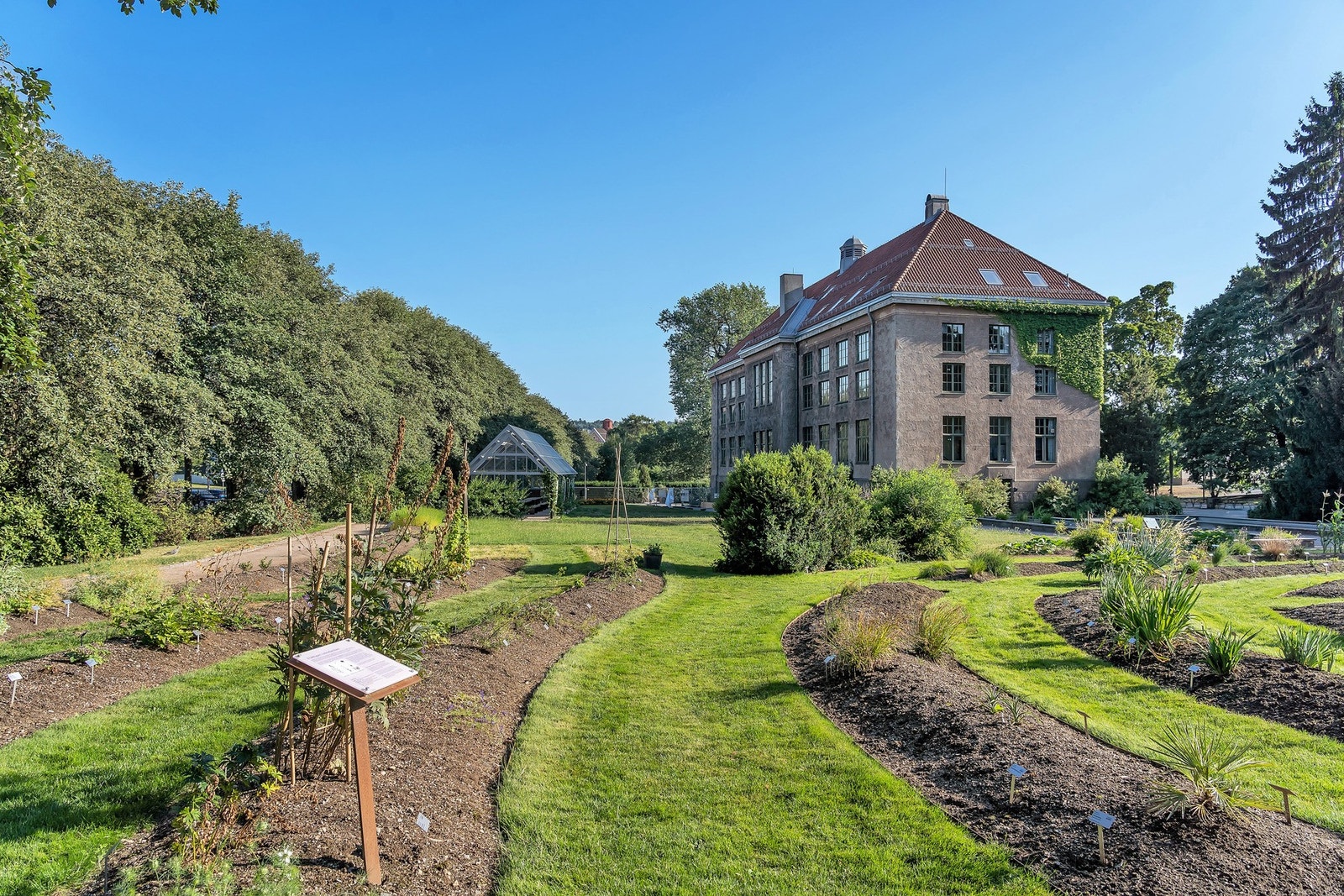 Kort vei til Botanisk hage med nydelig natur. Galleribilde