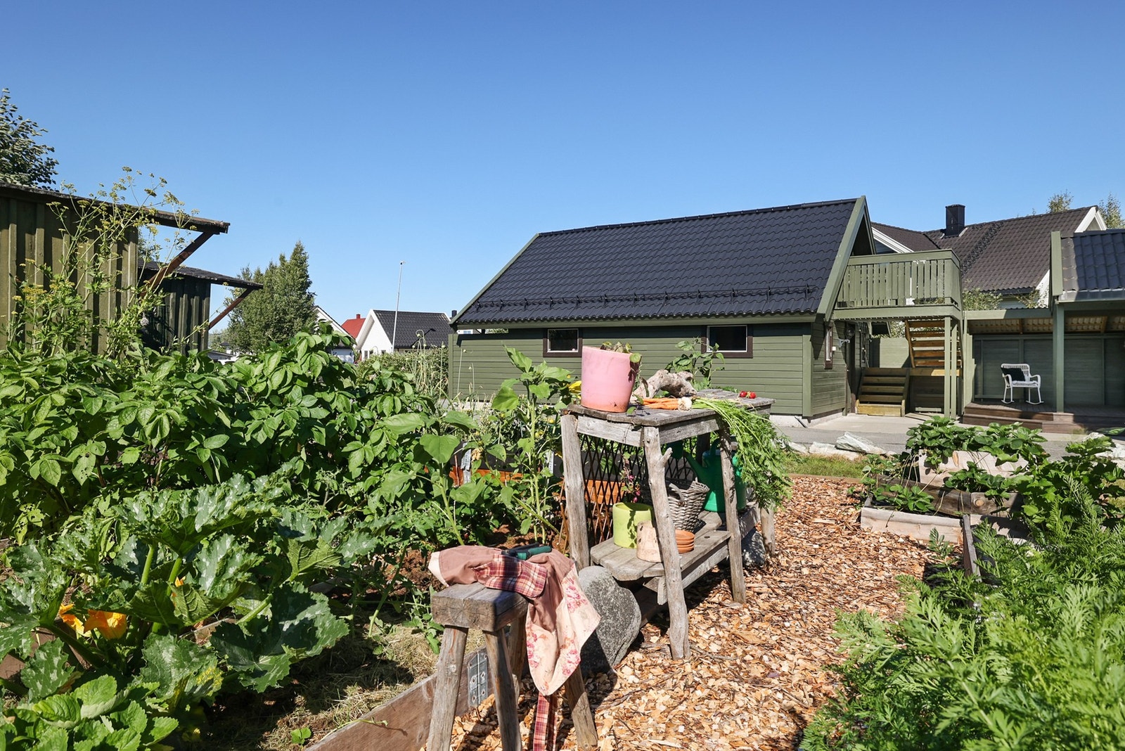 Blomsterbed for deg som liker å dyrke egent. Galleribilde