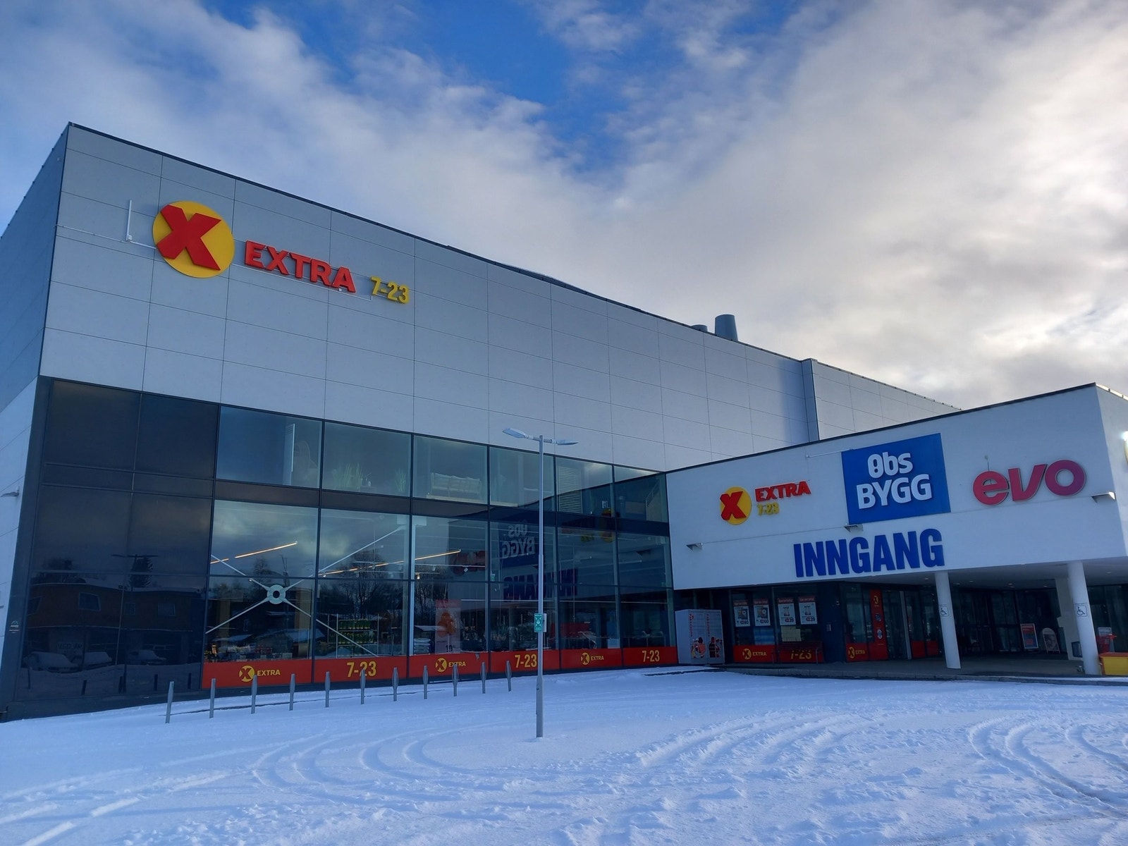 Dagligvarehandel like ved. Galleribilde