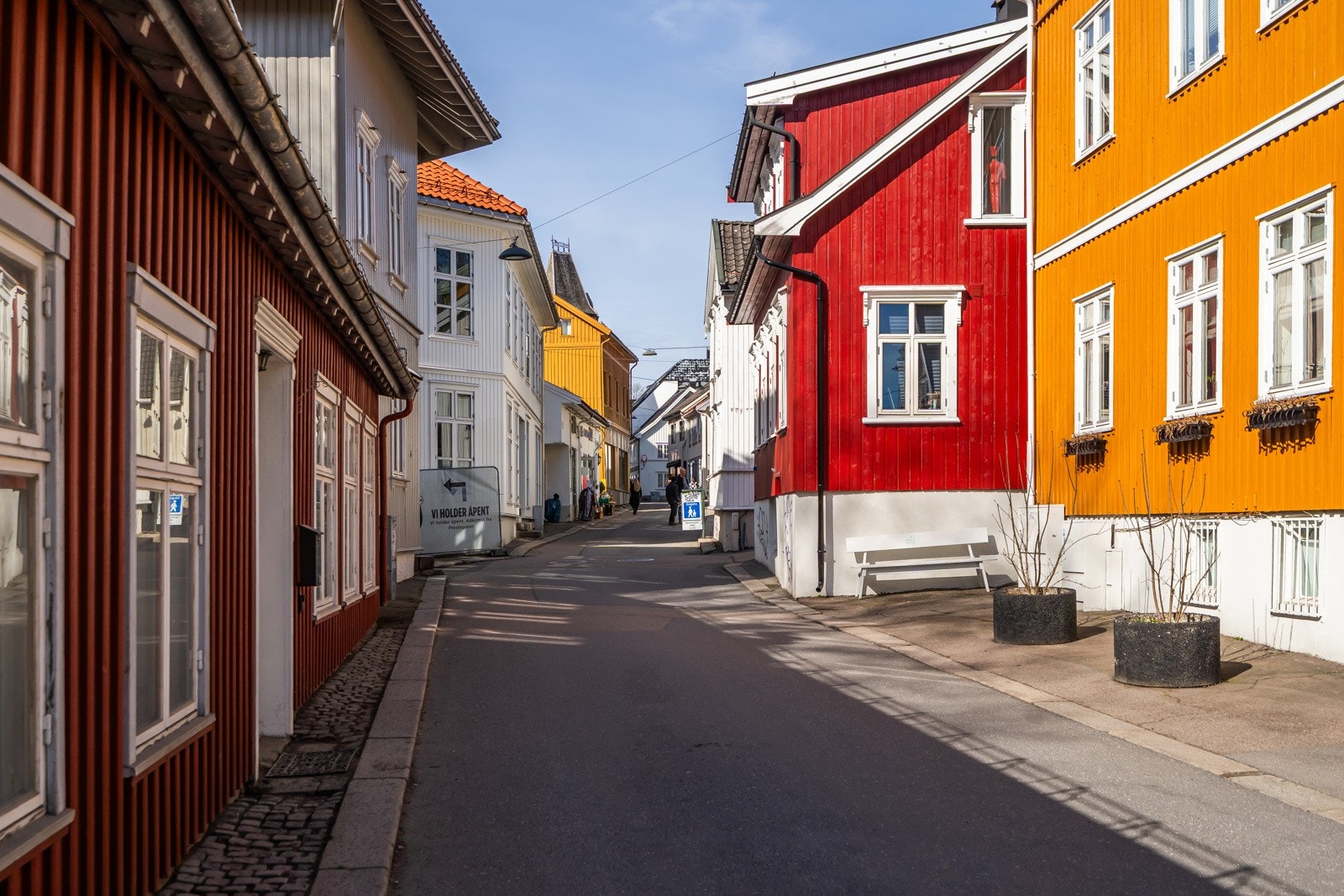 Superkoselige gater i området Galleribilde