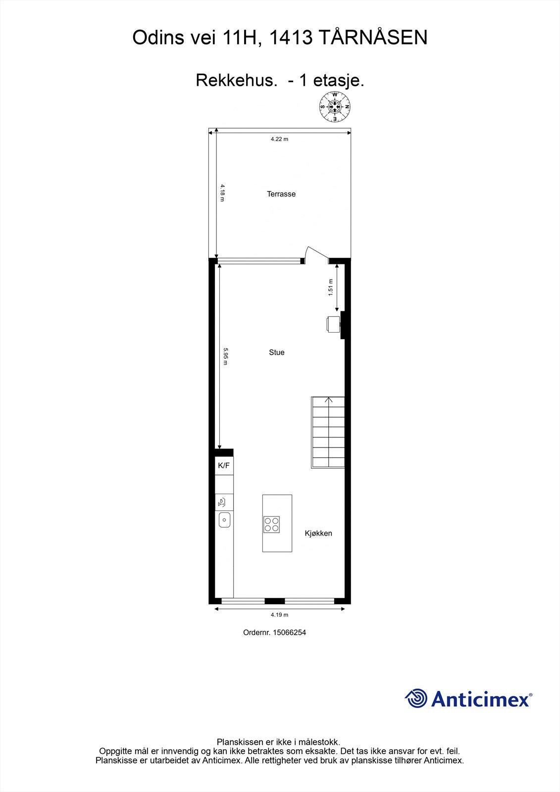 Plantegning av 2. etasje Galleribilde