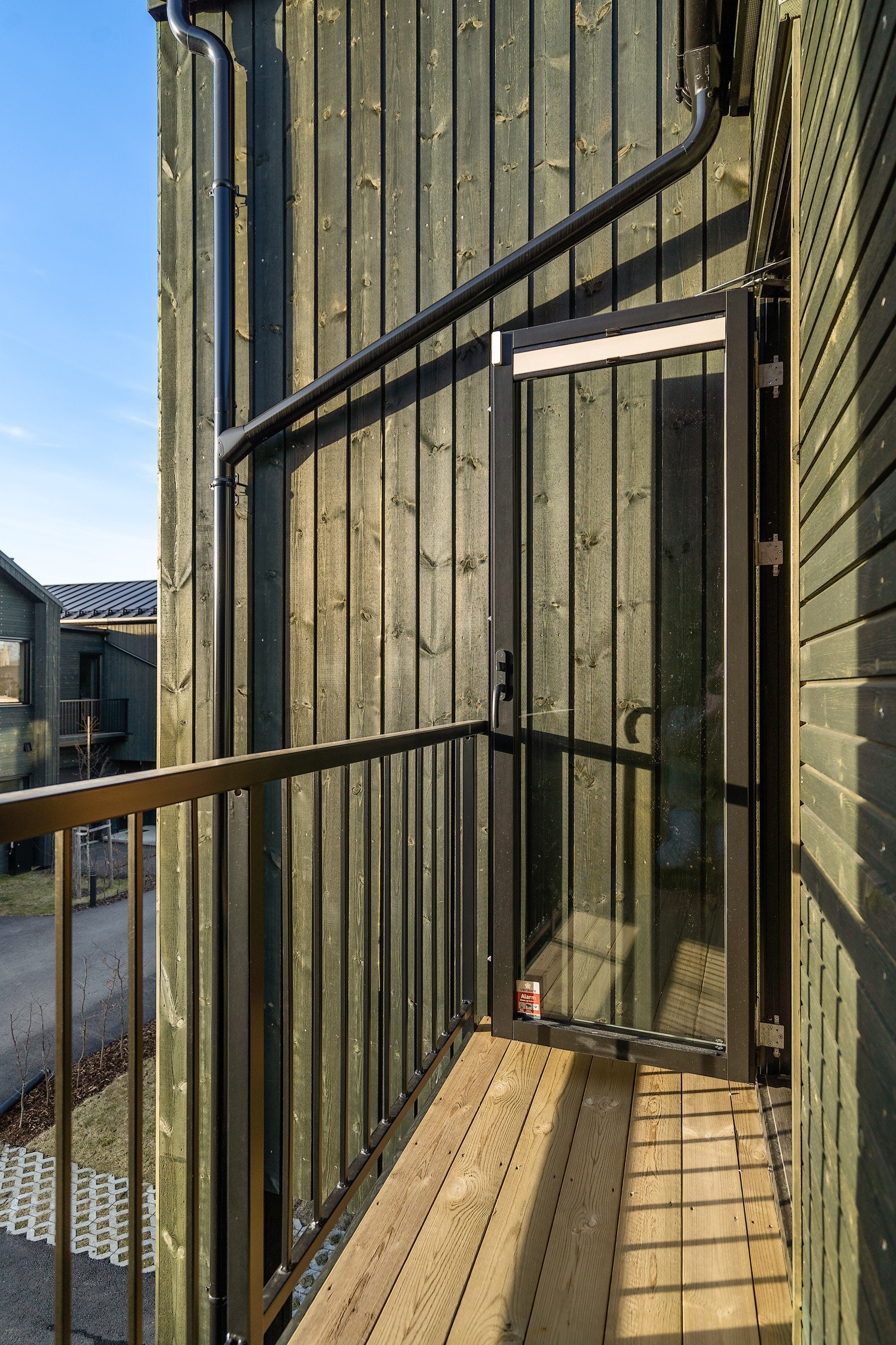 Balkong ut fra badet i 2. etg Galleribilde