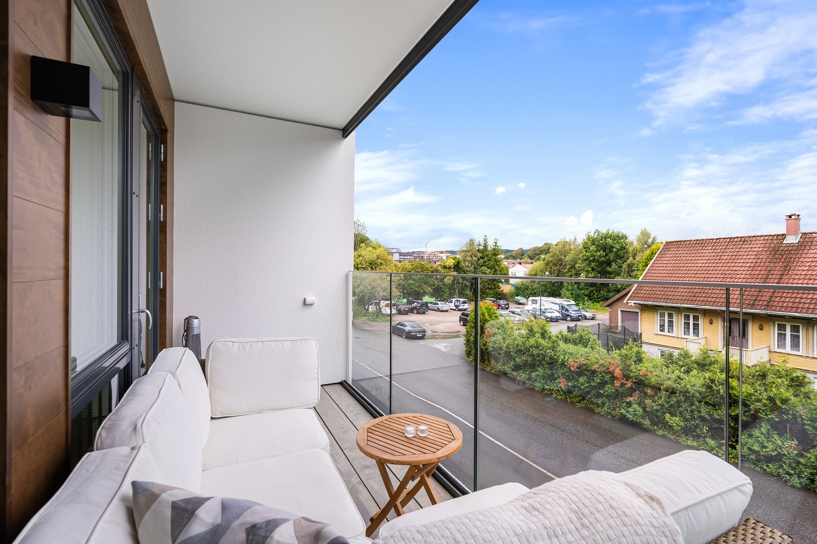 Balkongen utenfor soverommene. Galleribilde