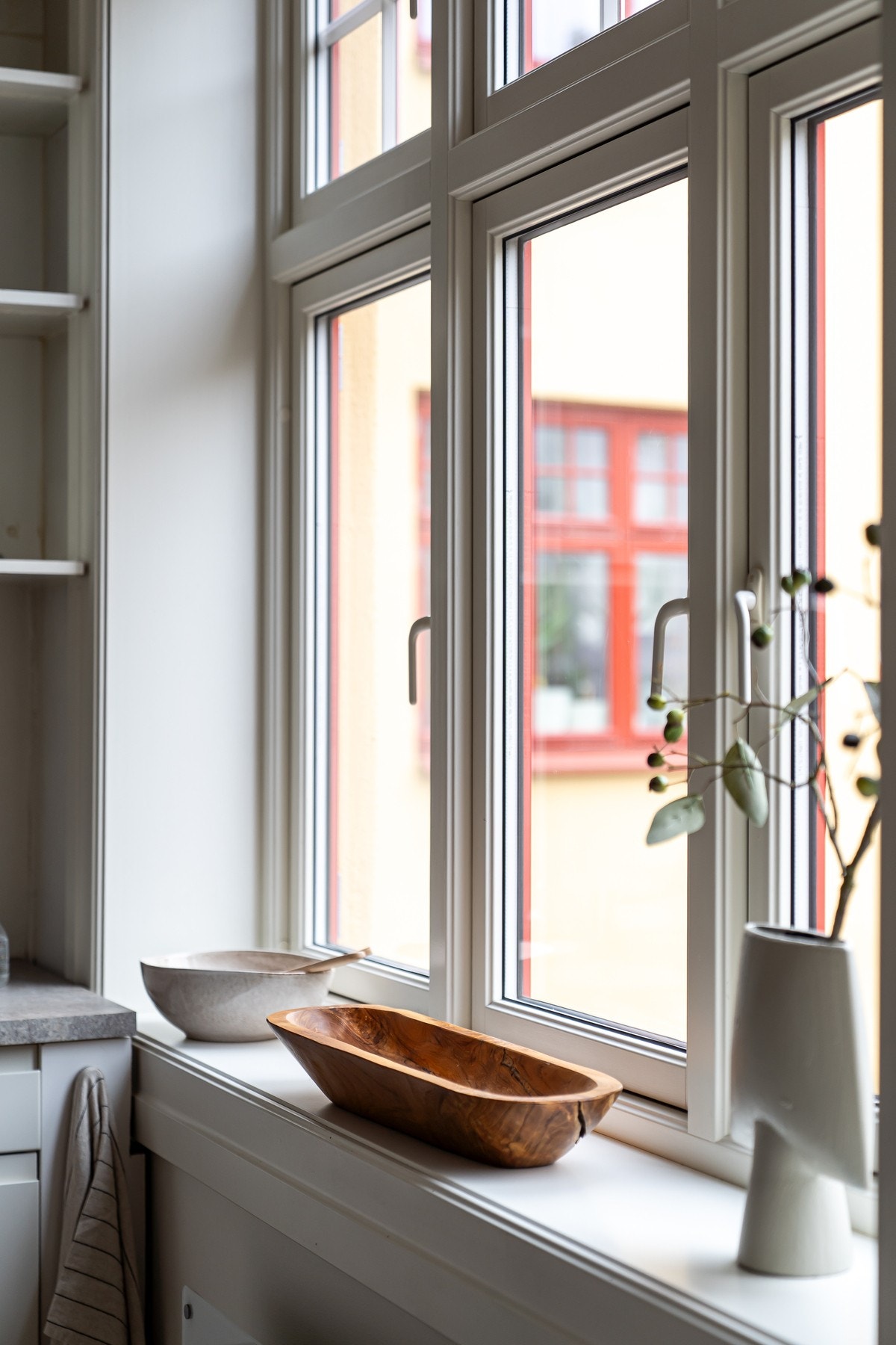 Vinduene i leiligheten er fra 2018. Galleribilde